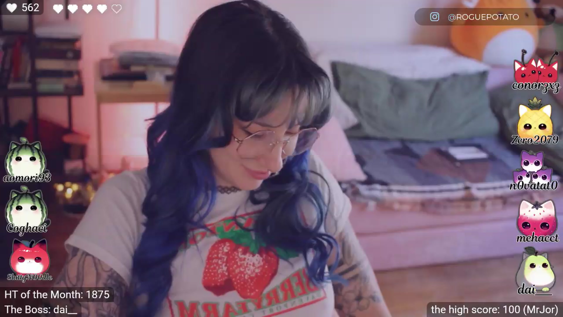 Gallery image thumbnail from sluttypotato's myfreecams stream on, 05/18/2026, 24:00 image 13 of 20