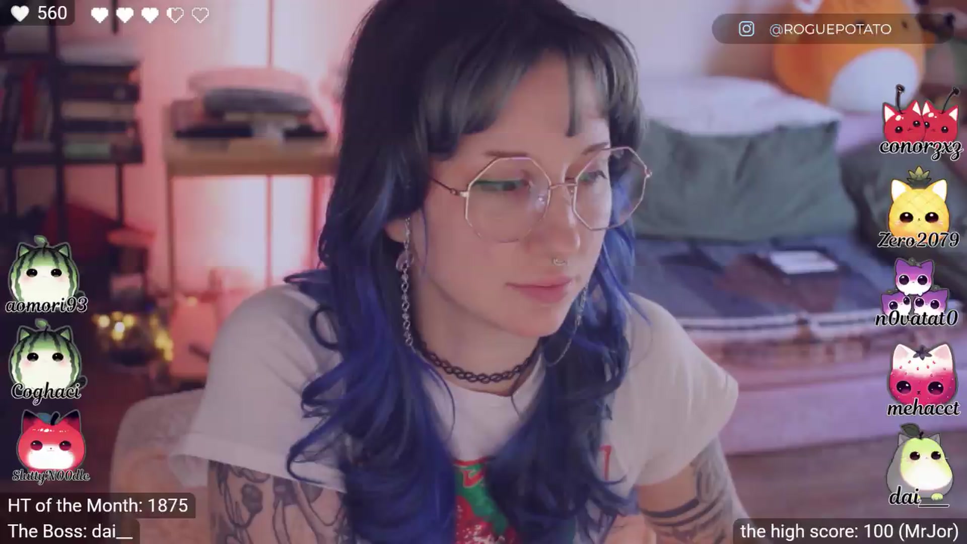 Gallery image thumbnail from sluttypotato's myfreecams stream on, 05/18/2026, 24:00 image 20 of 20