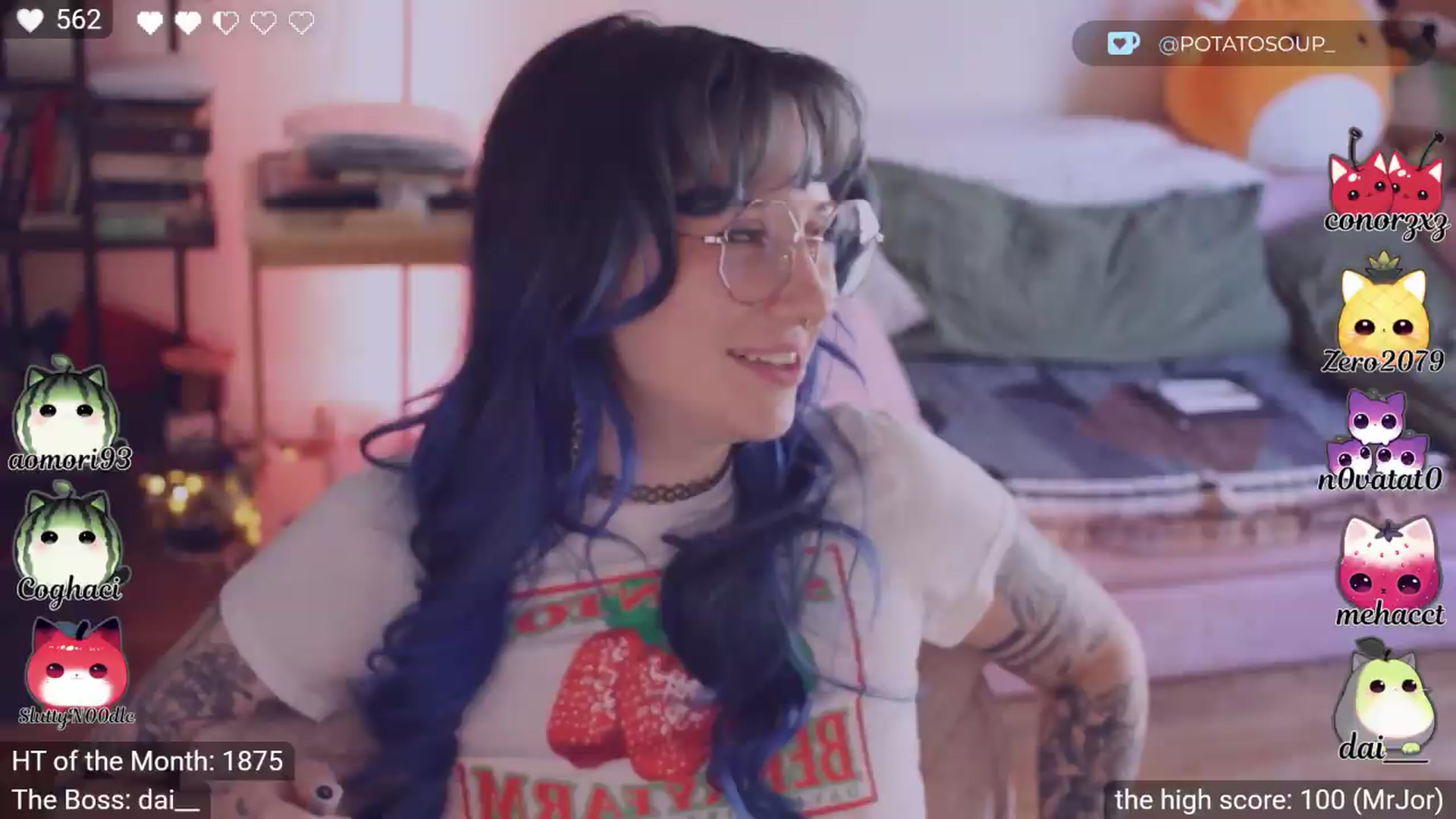 Gallery image thumbnail from sluttypotato's myfreecams stream on, 05/18/2026, 24:00 image 14 of 20
