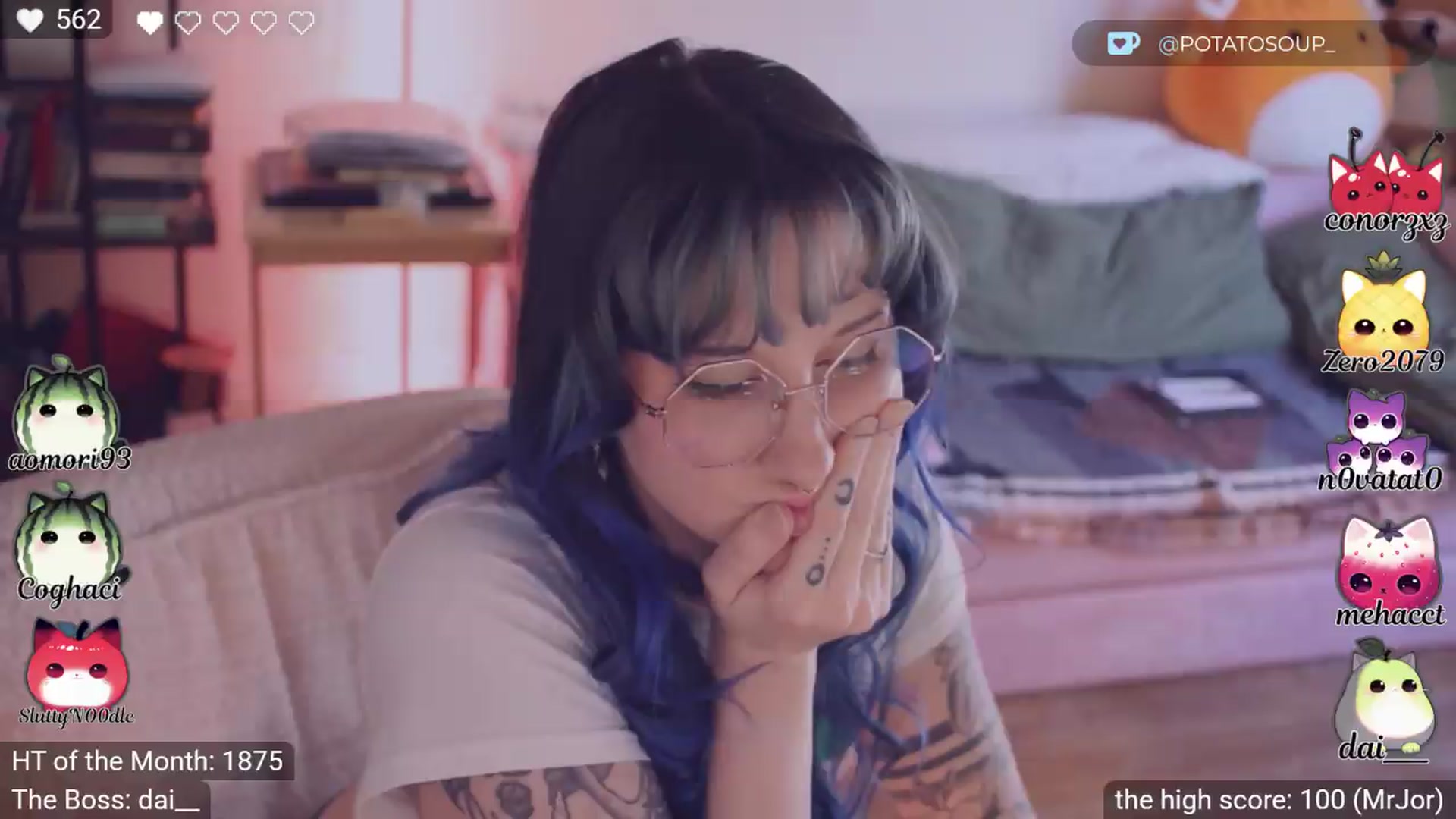 Gallery image thumbnail from sluttypotato's myfreecams stream on, 05/18/2026, 24:00 image 15 of 20