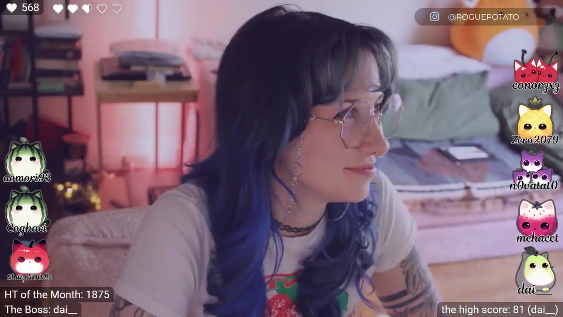 Gallery image thumbnail from sluttypotato's myfreecams stream on, 05/18/2026, 24:00 image 4 of 20