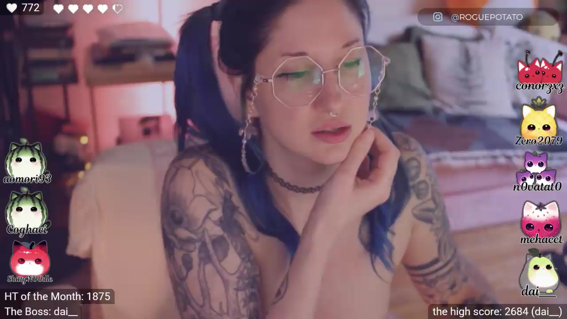 Gallery image thumbnail from sluttypotato's myfreecams stream on, 05/30/2026, 01:04 image 17 of 20
