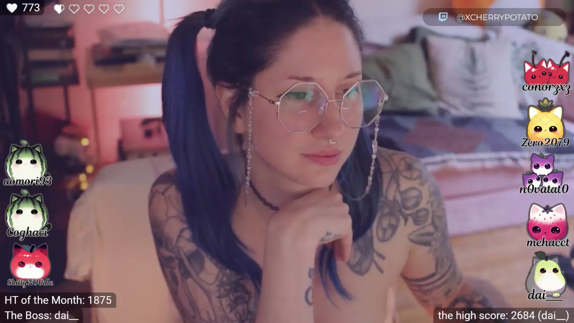 Gallery image thumbnail from sluttypotato's myfreecams stream on, 05/30/2026, 01:04 image 12 of 20