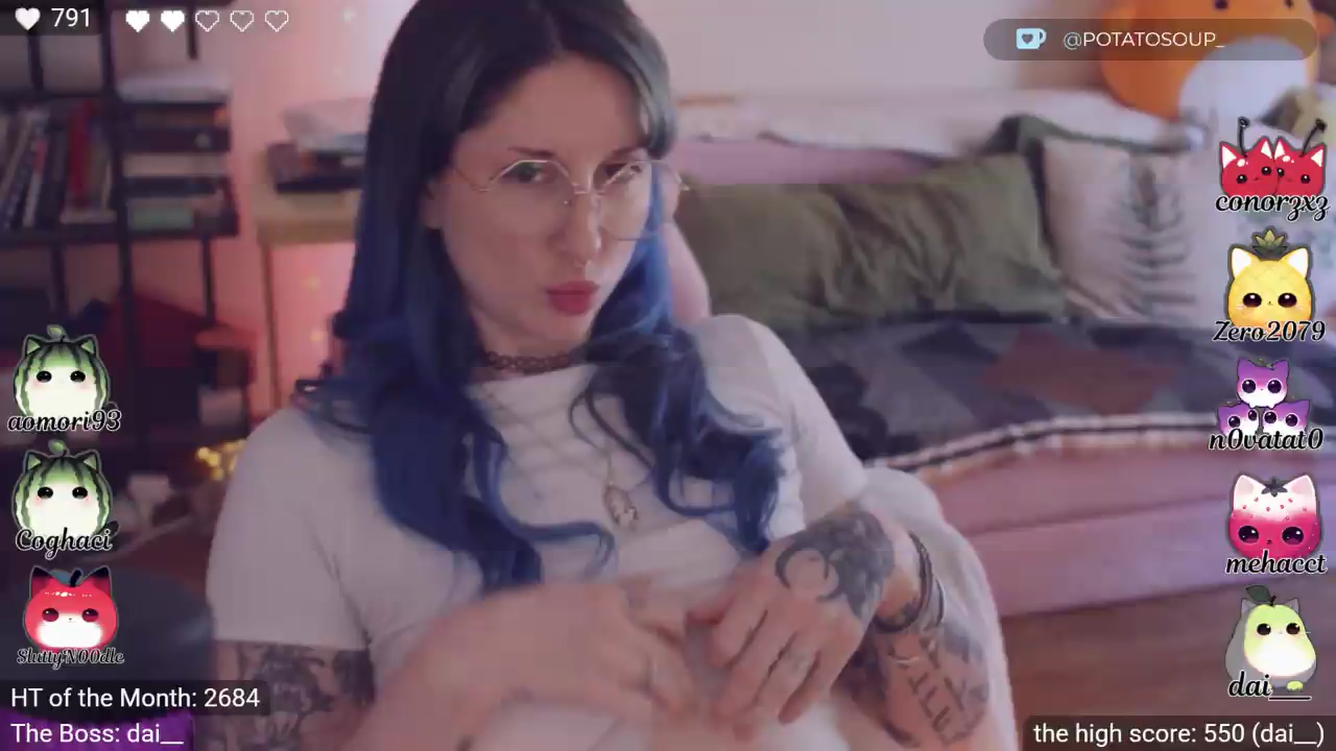 Gallery image thumbnail from sluttypotato's myfreecams stream on, 05/31/2026, 24:49 image 8 of 20
