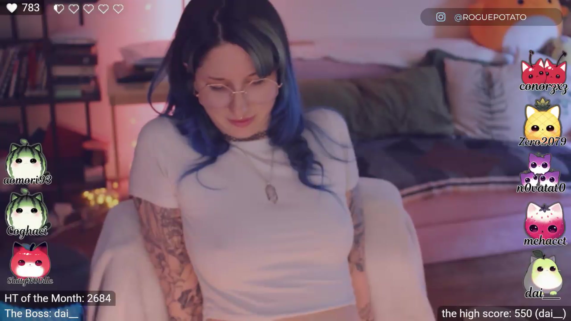Gallery image thumbnail from sluttypotato's myfreecams stream on, 05/31/2026, 24:49 image 15 of 20
