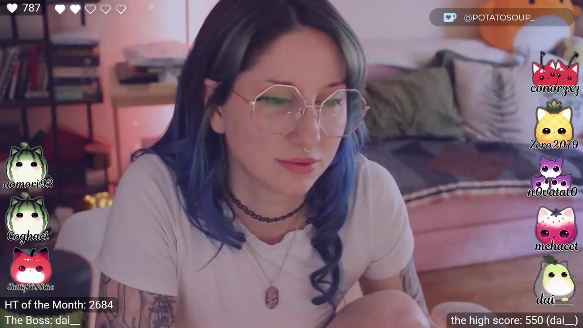 Gallery image thumbnail from sluttypotato's myfreecams stream on, 05/31/2026, 24:49 image 12 of 20
