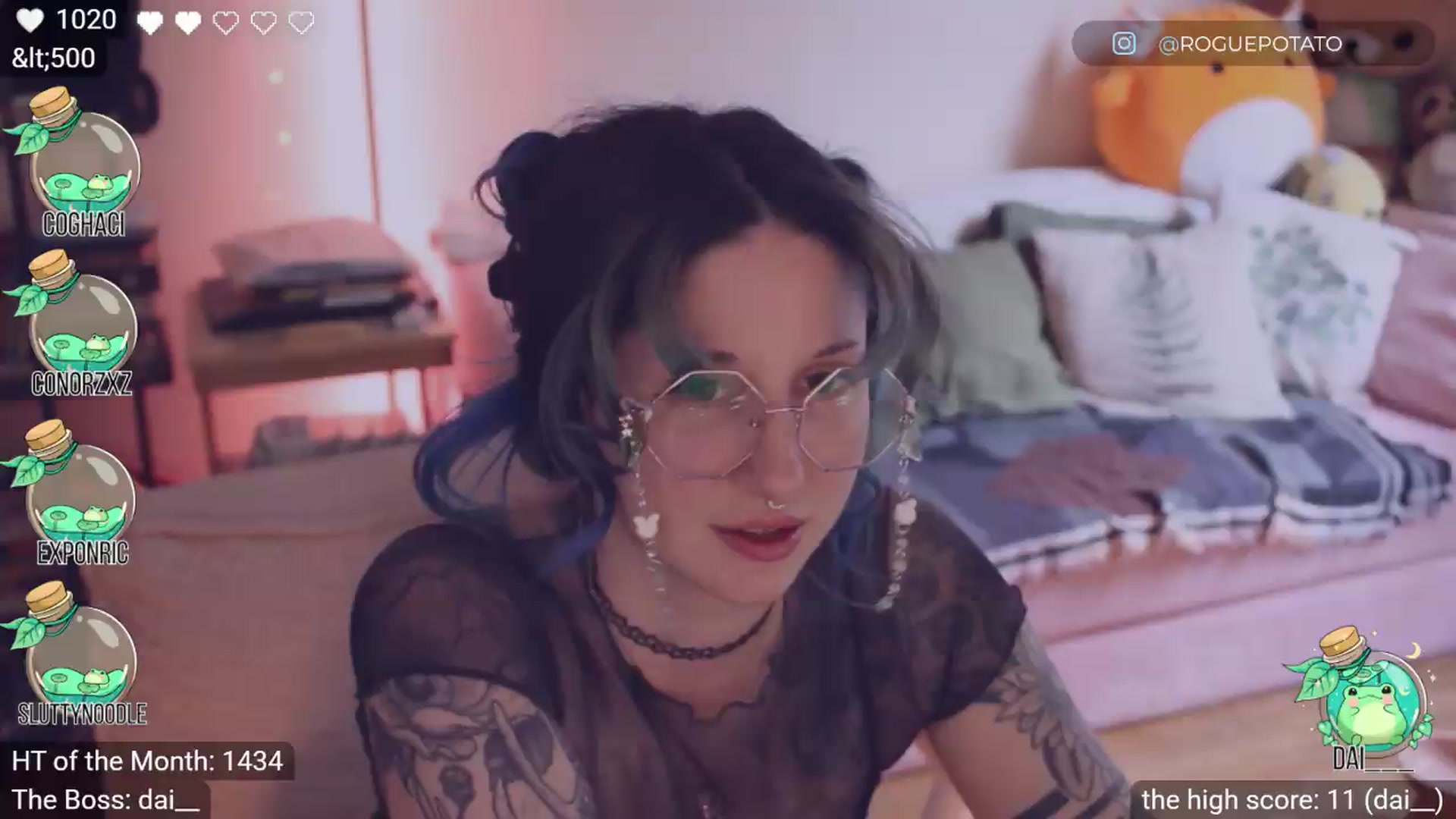 Gallery image thumbnail from sluttypotato's myfreecams stream on, 06/07/2026, 24:02 image 1 of 20