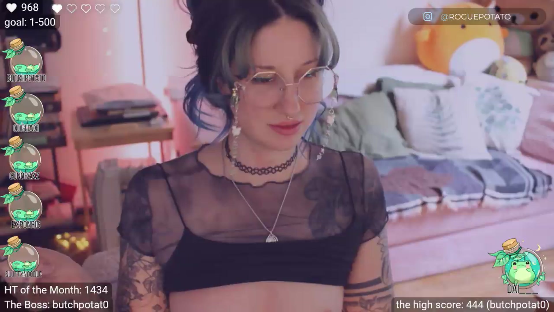 Gallery image thumbnail from sluttypotato's myfreecams stream on, 06/07/2026, 24:02 image 13 of 20