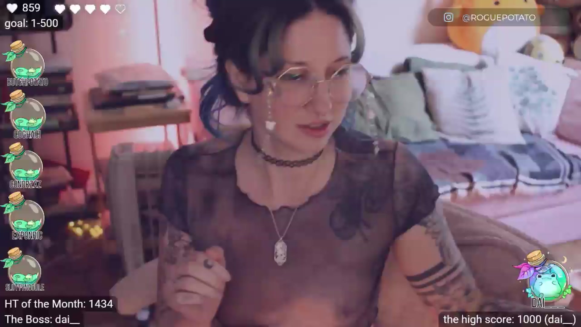 Gallery image thumbnail from sluttypotato's myfreecams stream on, 06/07/2026, 24:52 image 4 of 20