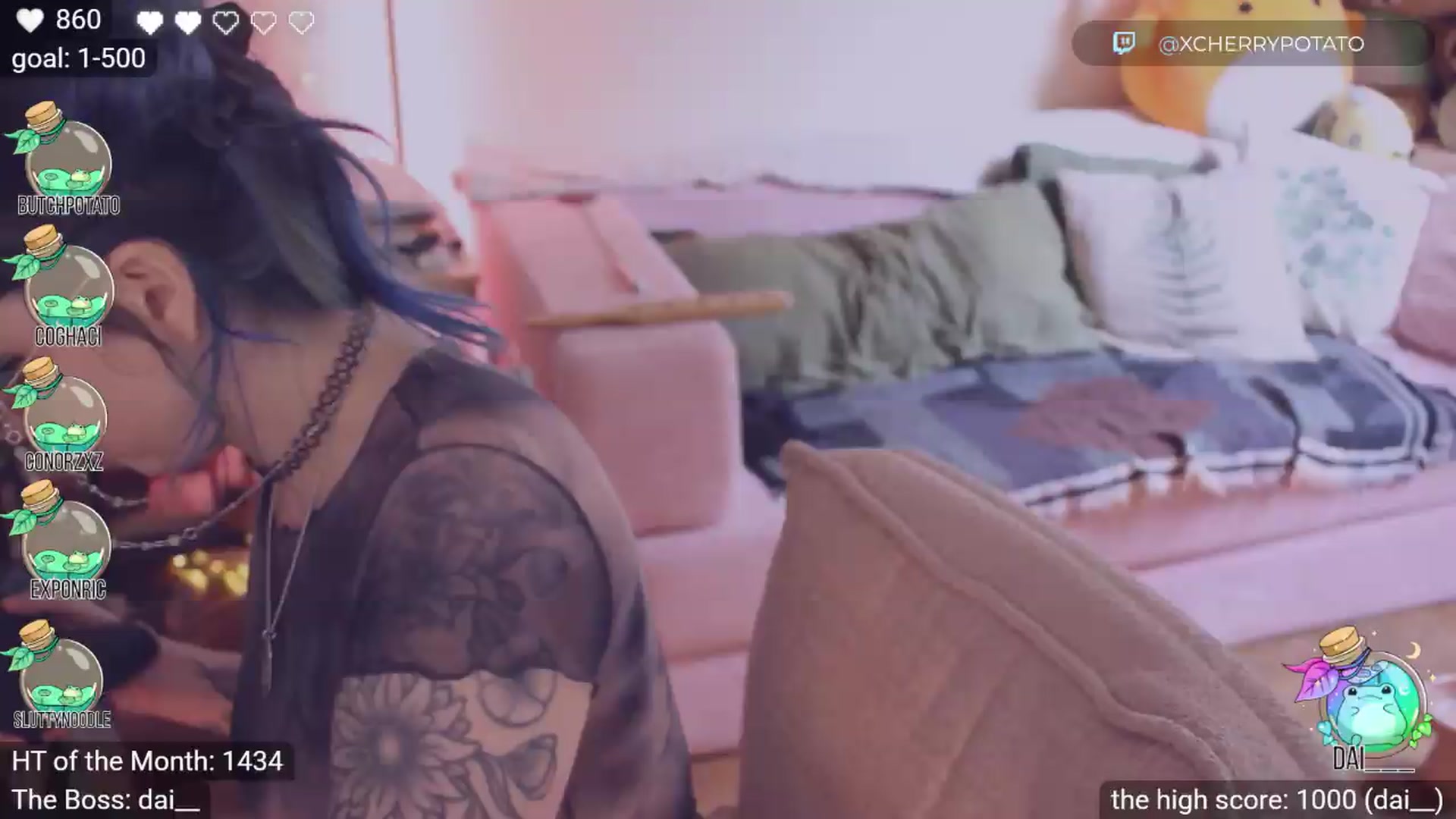 Gallery image thumbnail from sluttypotato's myfreecams stream on, 06/07/2026, 24:52 image 5 of 20