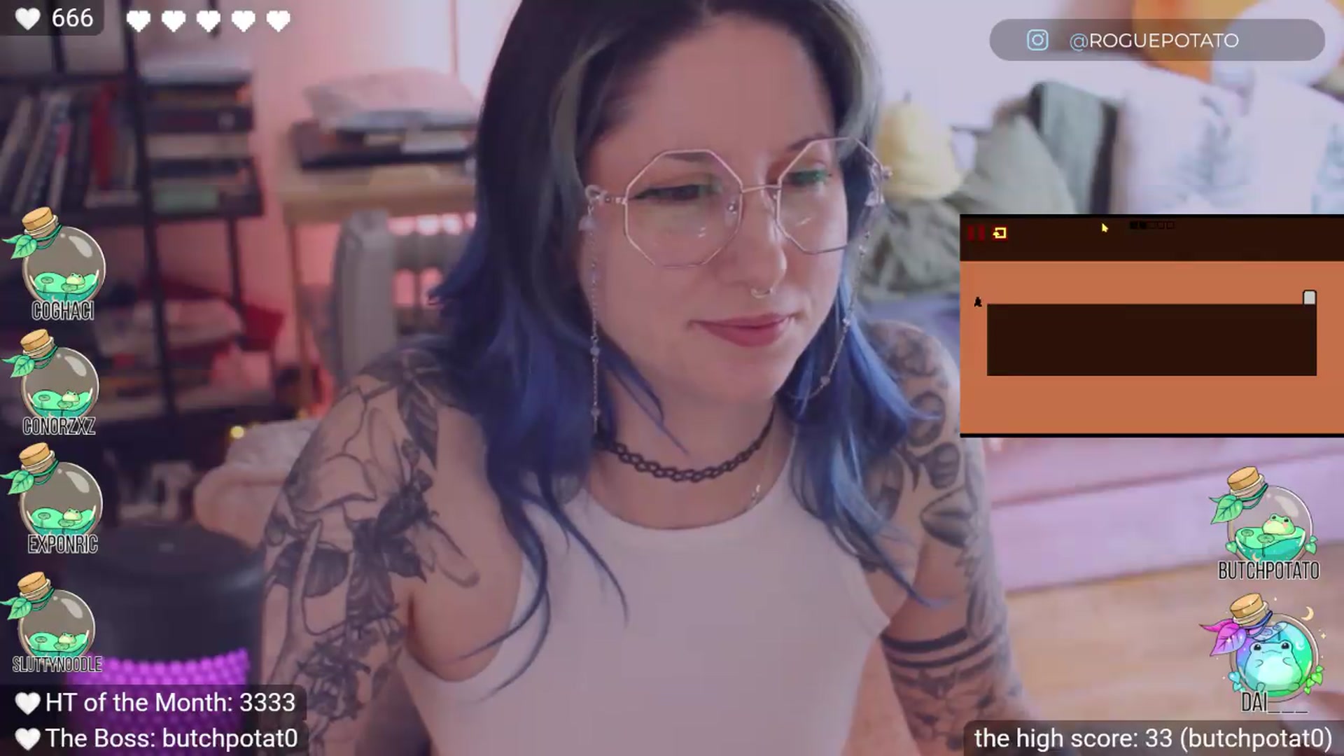 Gallery image thumbnail from sluttypotato's myfreecams stream on, 06/11/2026, 24:02 image 9 of 20