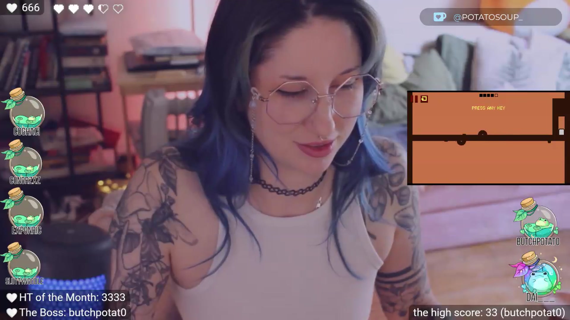 Gallery image thumbnail from sluttypotato's myfreecams stream on, 06/11/2026, 24:02 image 10 of 20