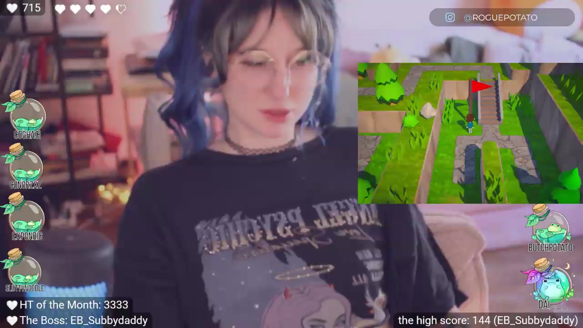 Gallery image thumbnail from sluttypotato's myfreecams stream on, 06/12/2026, 24:48 image 6 of 20