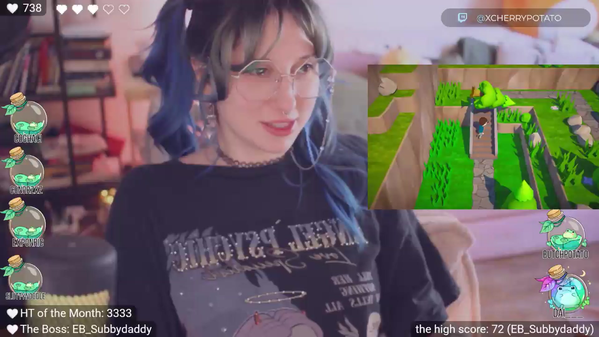 Gallery image thumbnail from sluttypotato's myfreecams stream on, 06/12/2026, 24:48 image 3 of 20