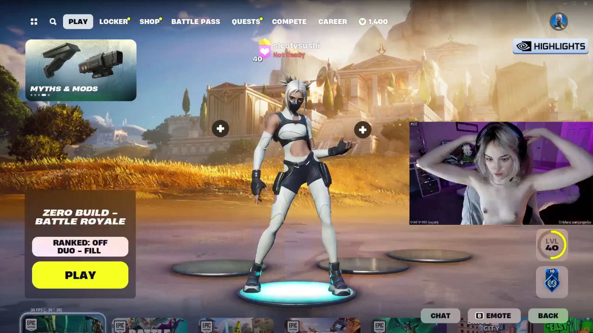 Gallery image thumbnail from sluttysushi's myfreecams stream on, 05/18/2024, 08:18 image 2 of 20