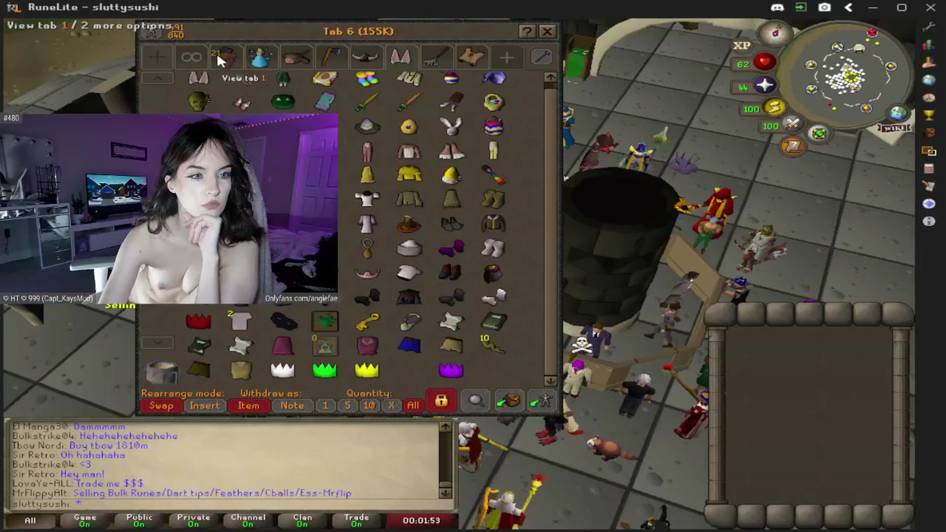 Gallery image thumbnail from sluttysushi's myfreecams stream on, 06/21/2024, 08:09 image 4 of 20