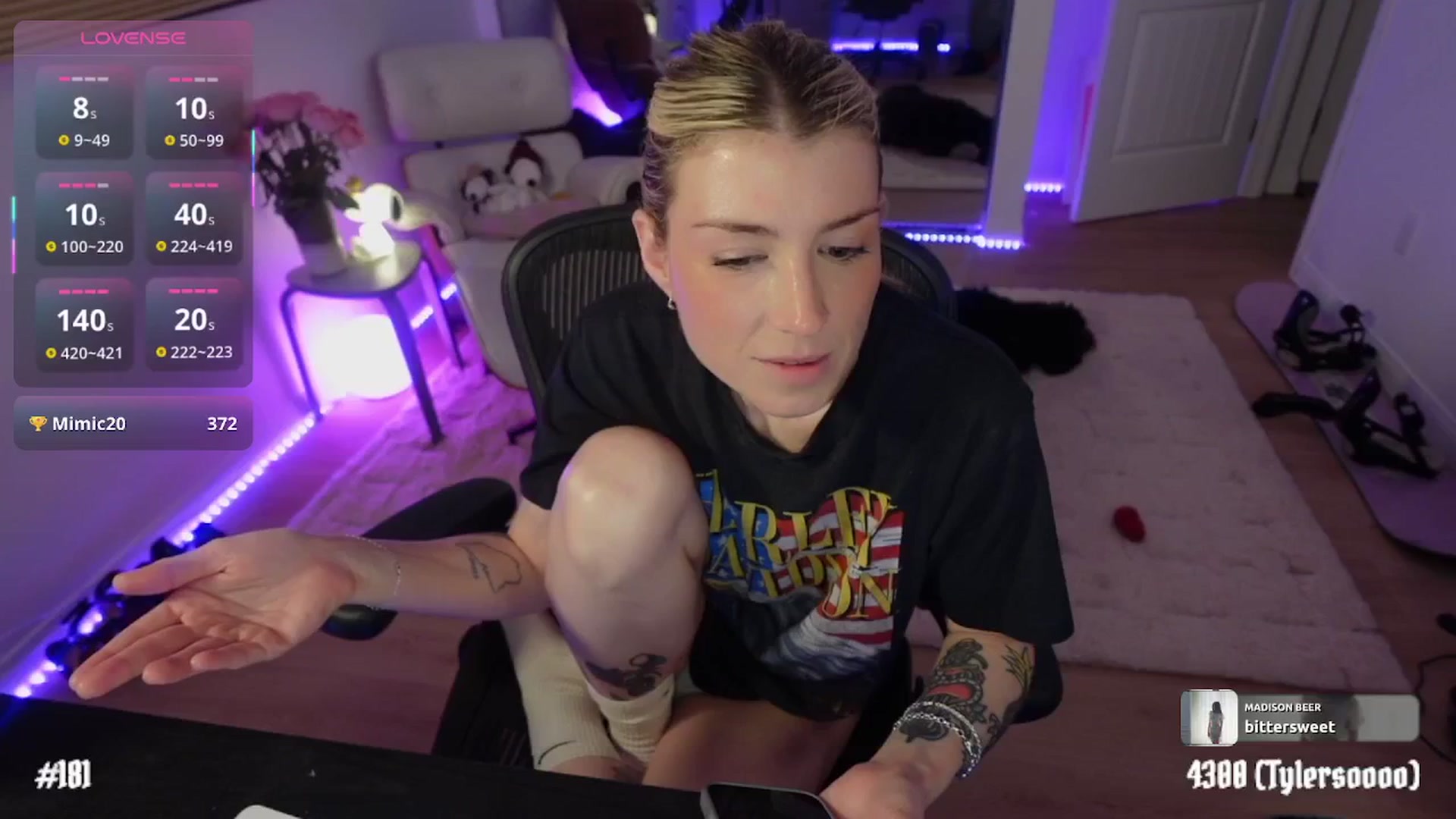 Gallery image thumbnail from stoney_bean's myfreecams stream on, 01/14/2026, 08:31 image 7 of 20