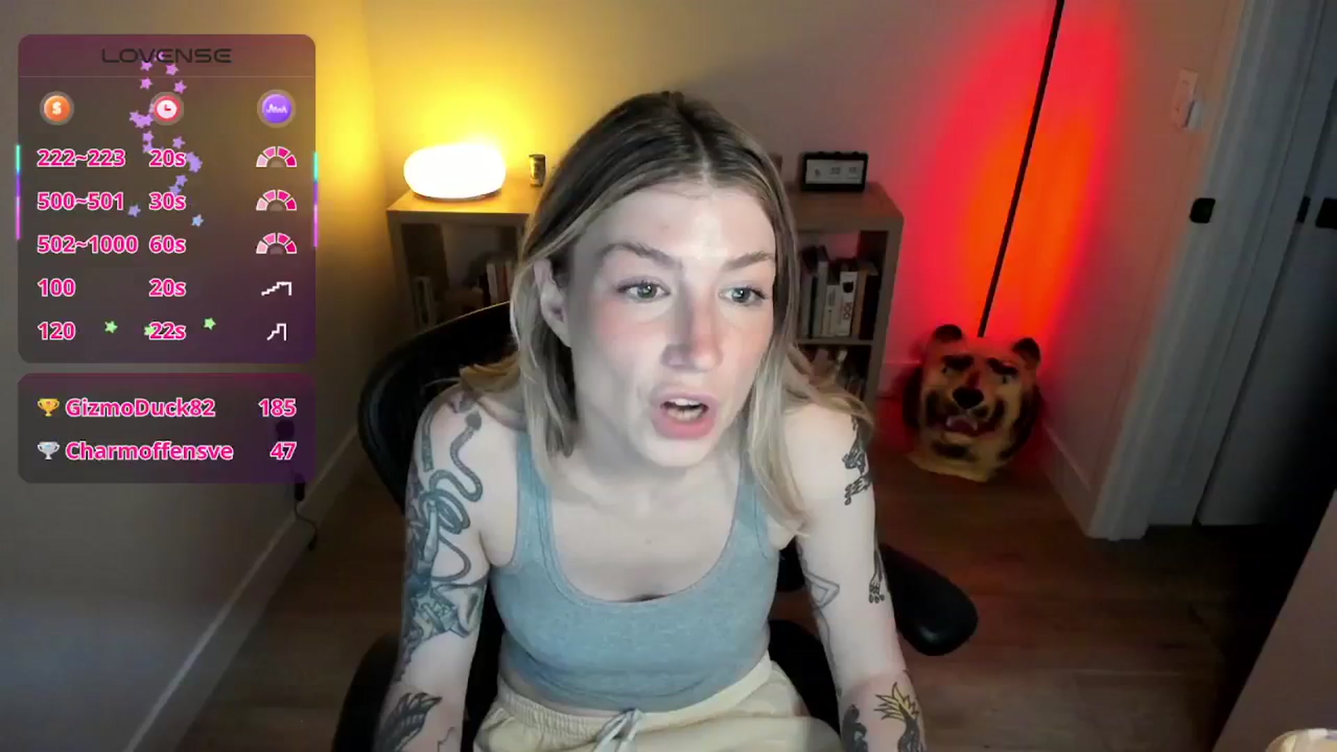 Gallery image thumbnail from stoney_fox's myfreecams stream on, 09/22/2025, 02:22 image 9 of 20