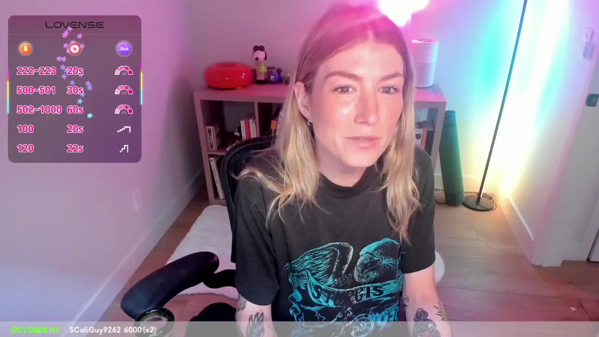 Gallery image thumbnail from stoney_fox's myfreecams stream on, 10/06/2025, 23:06 image 11 of 20