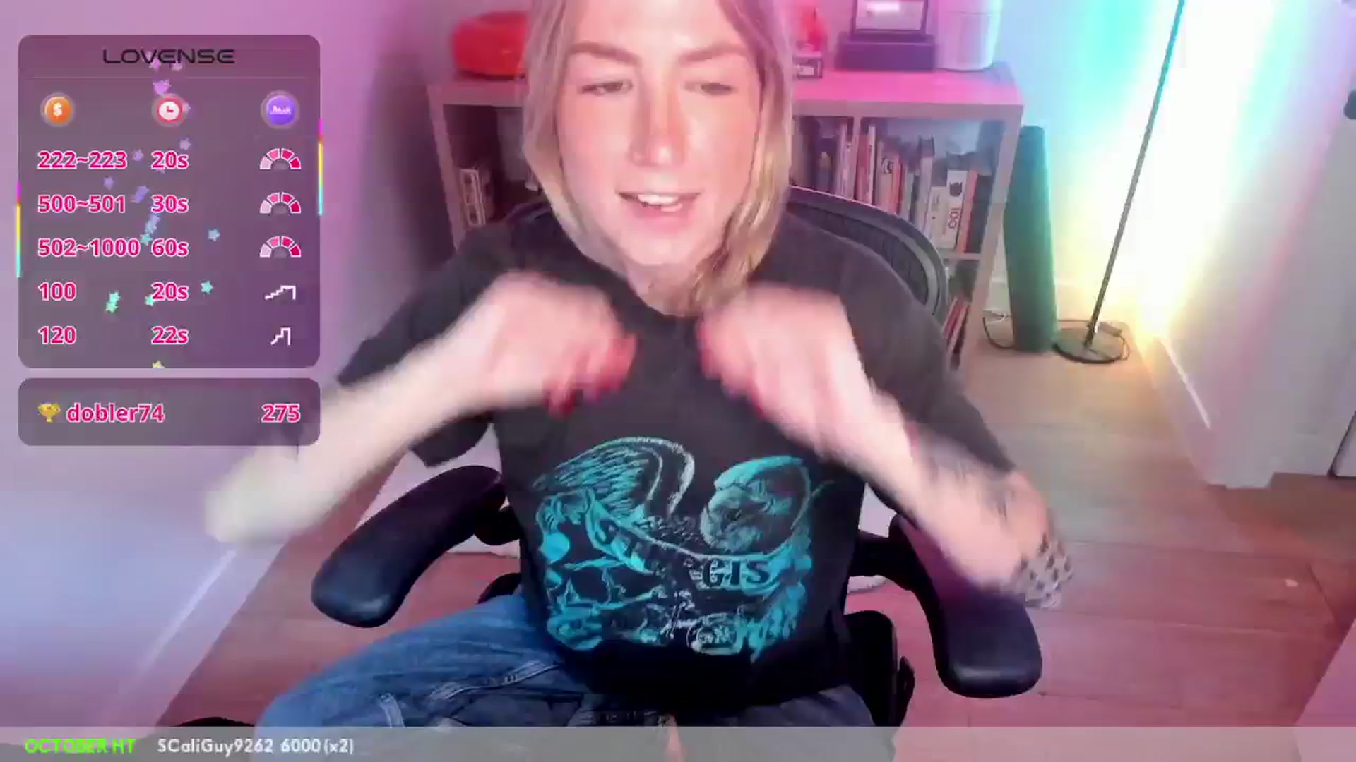 Gallery image thumbnail from stoney_fox's myfreecams stream on, 10/06/2025, 23:06 image 18 of 20