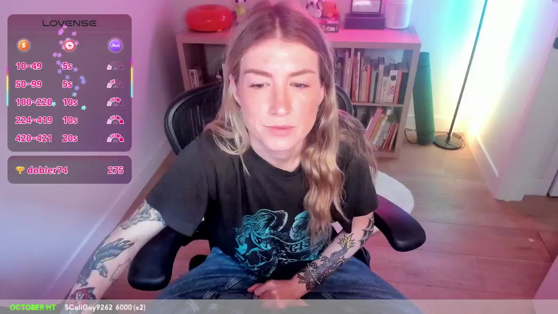 Gallery image thumbnail from stoney_fox's myfreecams stream on, 10/06/2025, 23:06 image 19 of 20