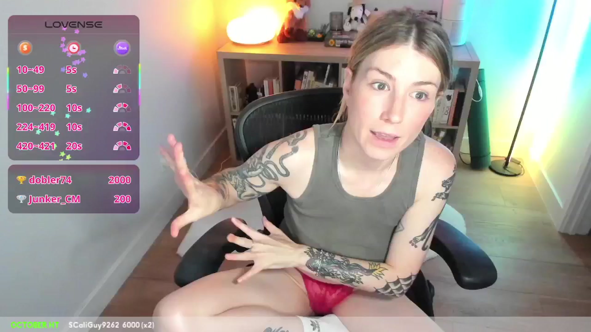 Gallery image thumbnail from stoney_fox's myfreecams stream on, 10/11/2025, 03:12 image 6 of 20