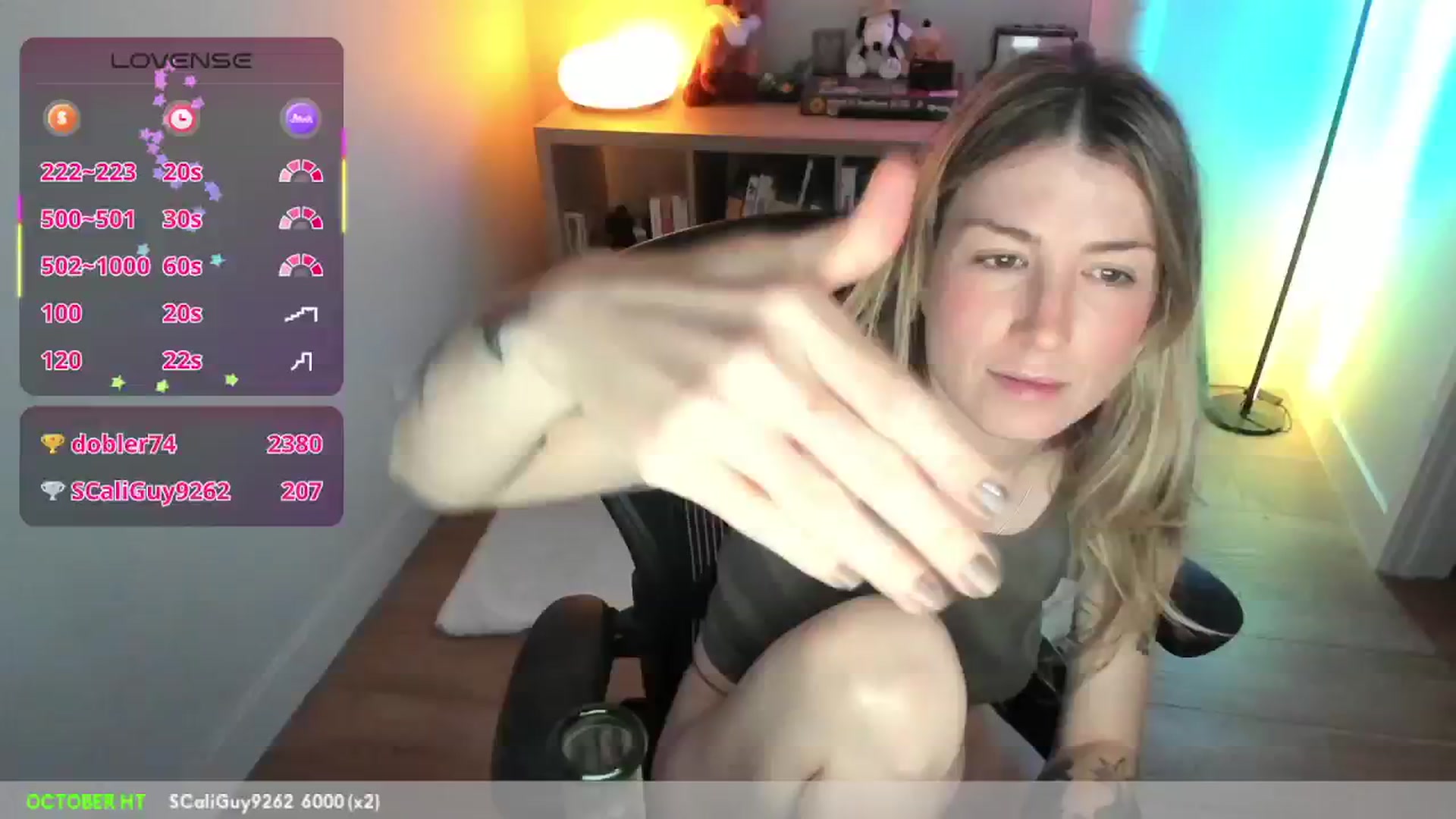 Gallery image thumbnail from stoney_fox's myfreecams stream on, 10/11/2025, 03:53 image 14 of 20