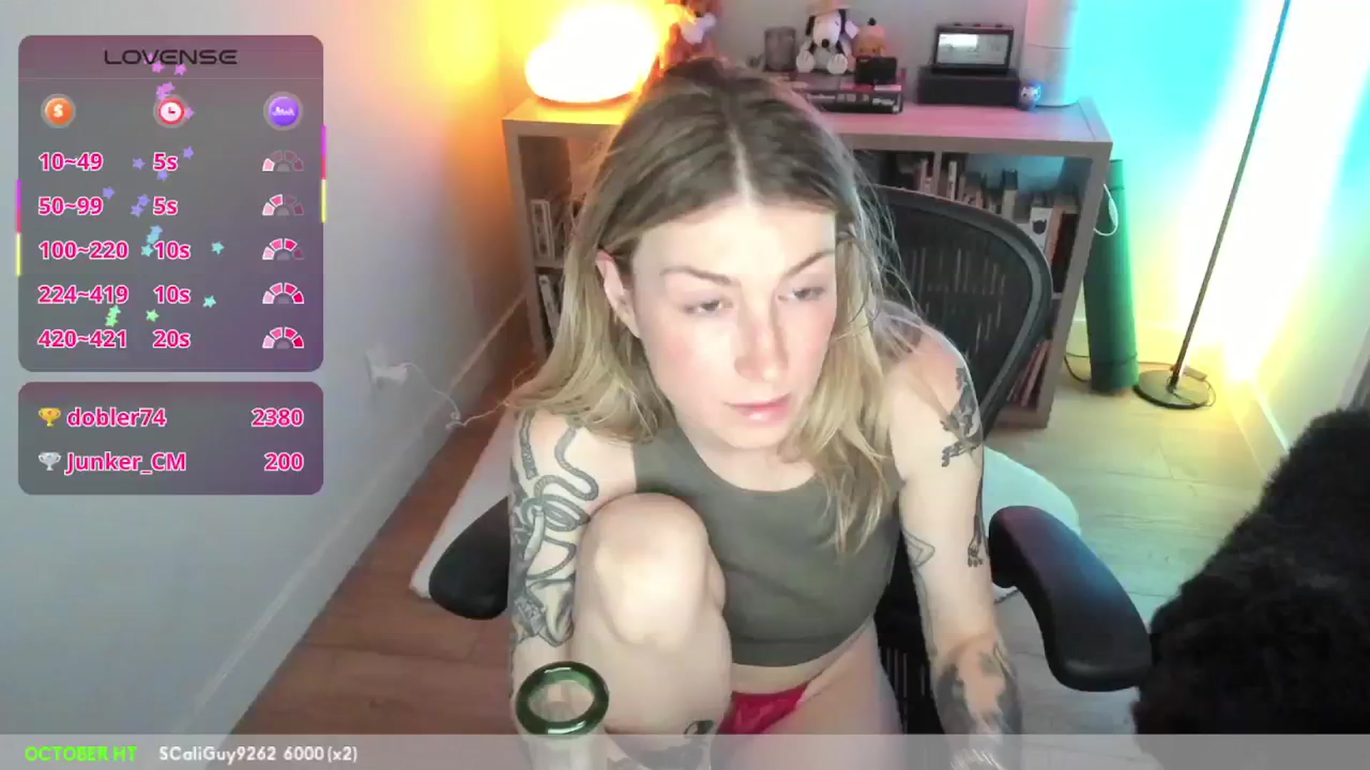 Gallery image thumbnail from stoney_fox's myfreecams stream on, 10/11/2025, 03:53 image 9 of 20