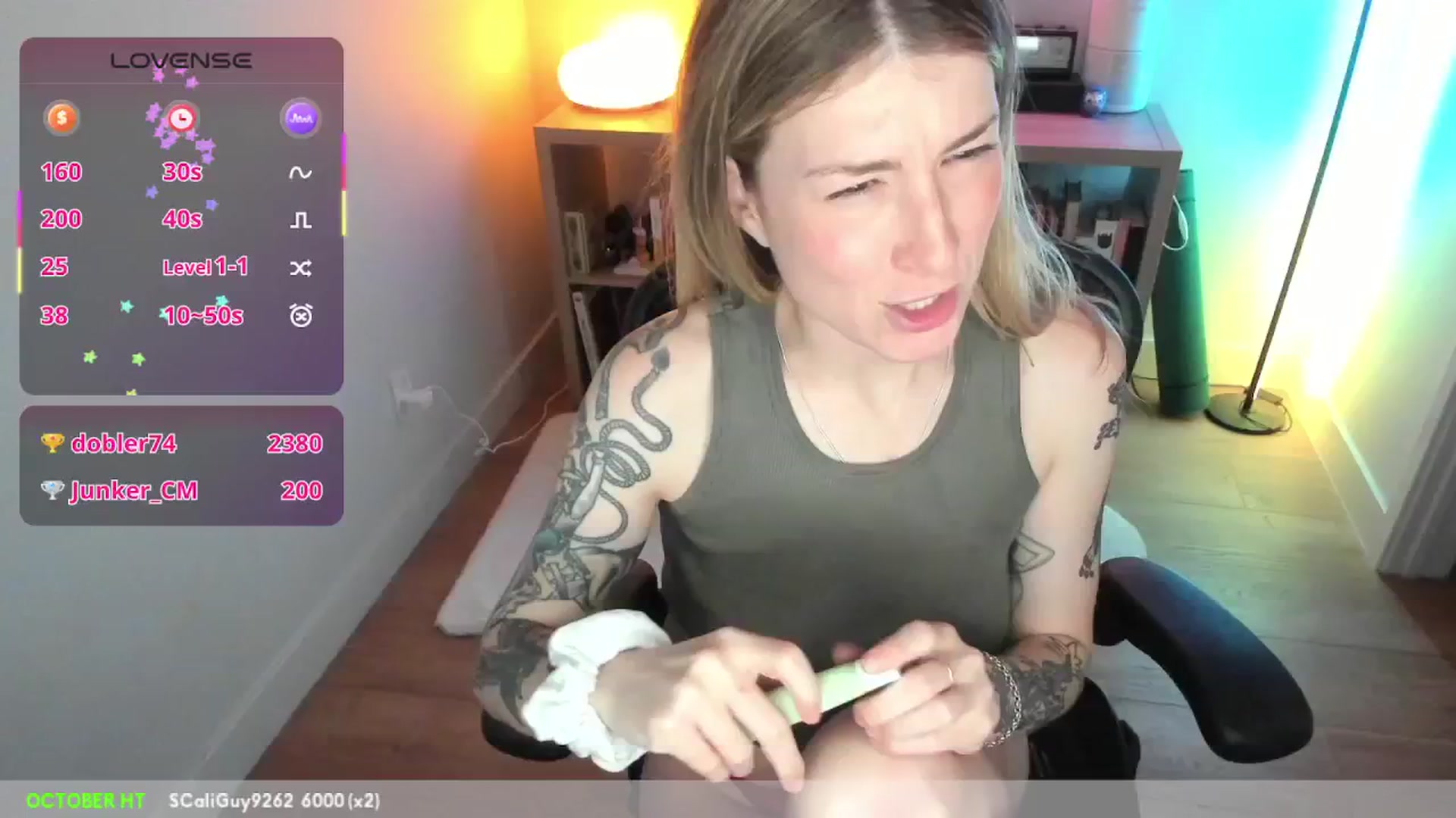 Gallery image thumbnail from stoney_fox's myfreecams stream on, 10/11/2025, 03:53 image 1 of 20