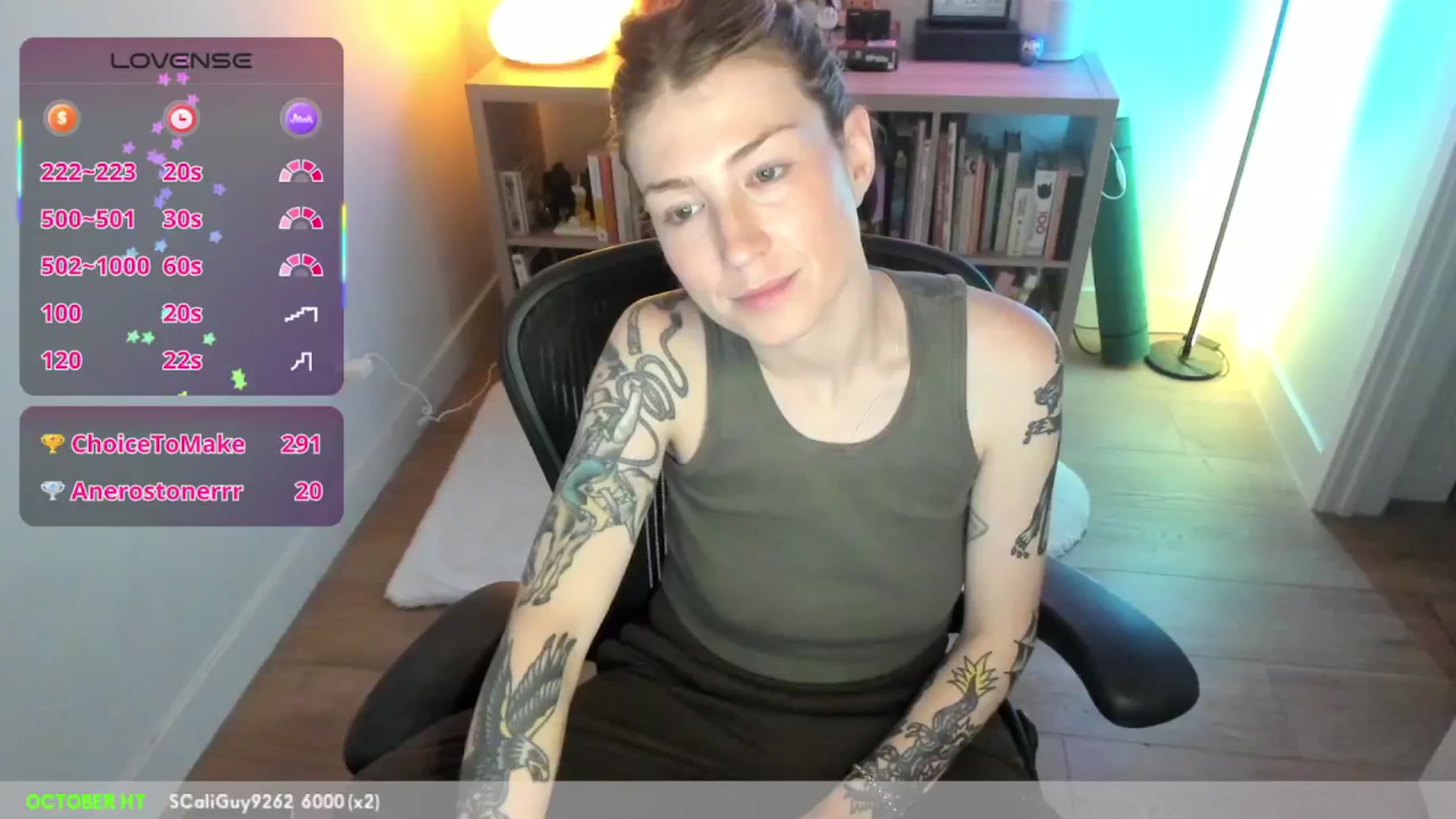 Gallery image thumbnail from stoney_fox's myfreecams stream on, 10/11/2025, 07:43 image 10 of 20