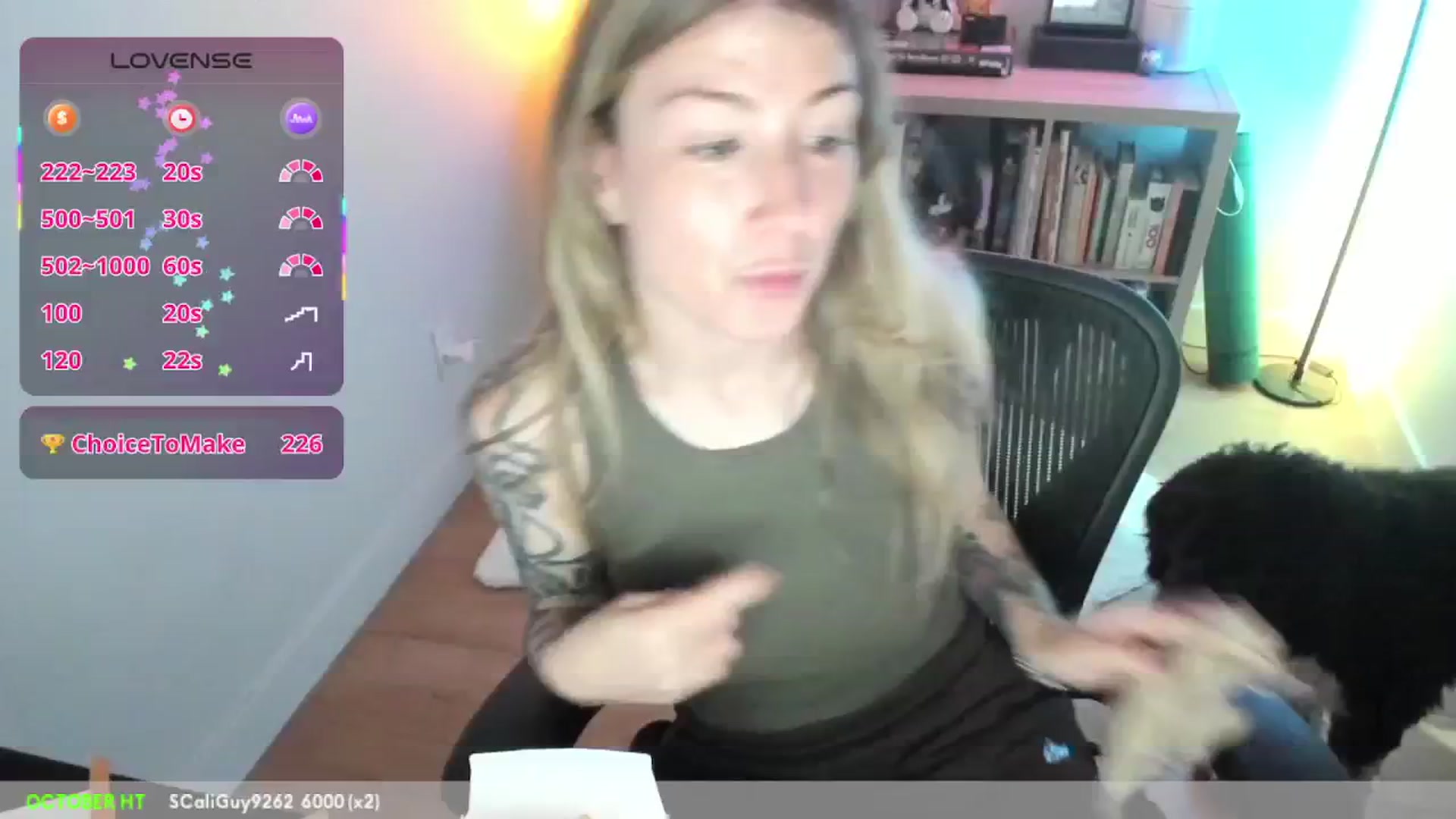 Gallery image thumbnail from stoney_fox's myfreecams stream on, 10/11/2025, 07:43 image 5 of 20