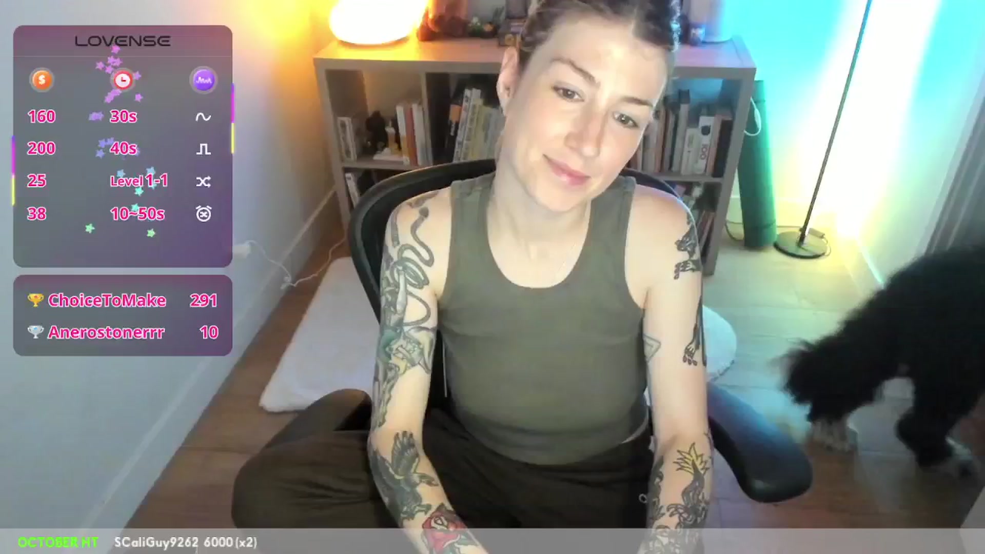 Gallery image thumbnail from stoney_fox's myfreecams stream on, 10/11/2025, 07:43 image 9 of 20