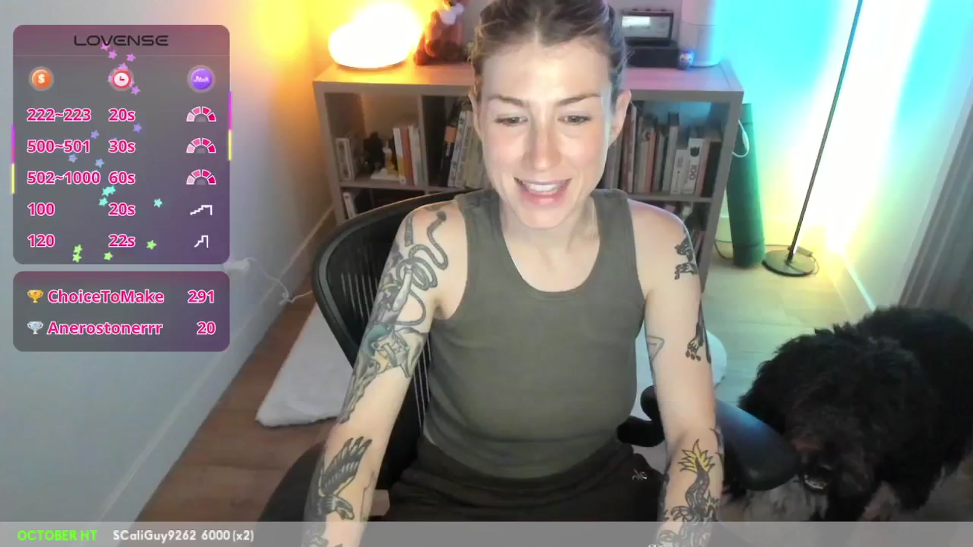 Gallery image thumbnail from stoney_fox's myfreecams stream on, 10/11/2025, 07:43 image 11 of 20