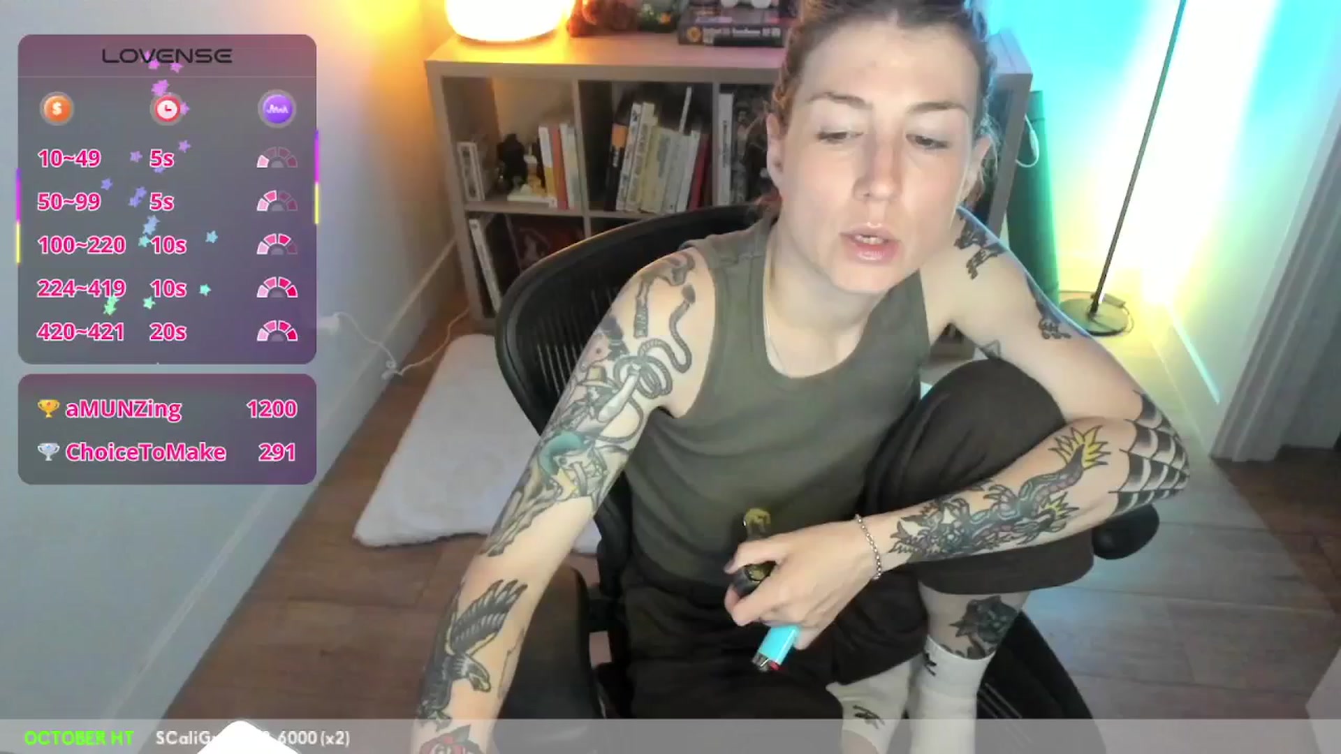 Gallery image thumbnail from stoney_fox's myfreecams stream on, 10/11/2025, 07:43 image 19 of 20