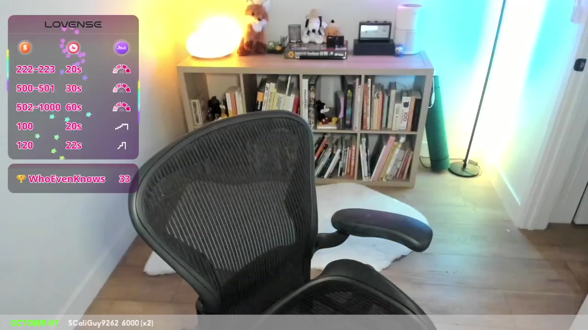 Gallery image thumbnail from stoney_fox's myfreecams stream on, 10/12/2025, 01:51 image 10 of 20