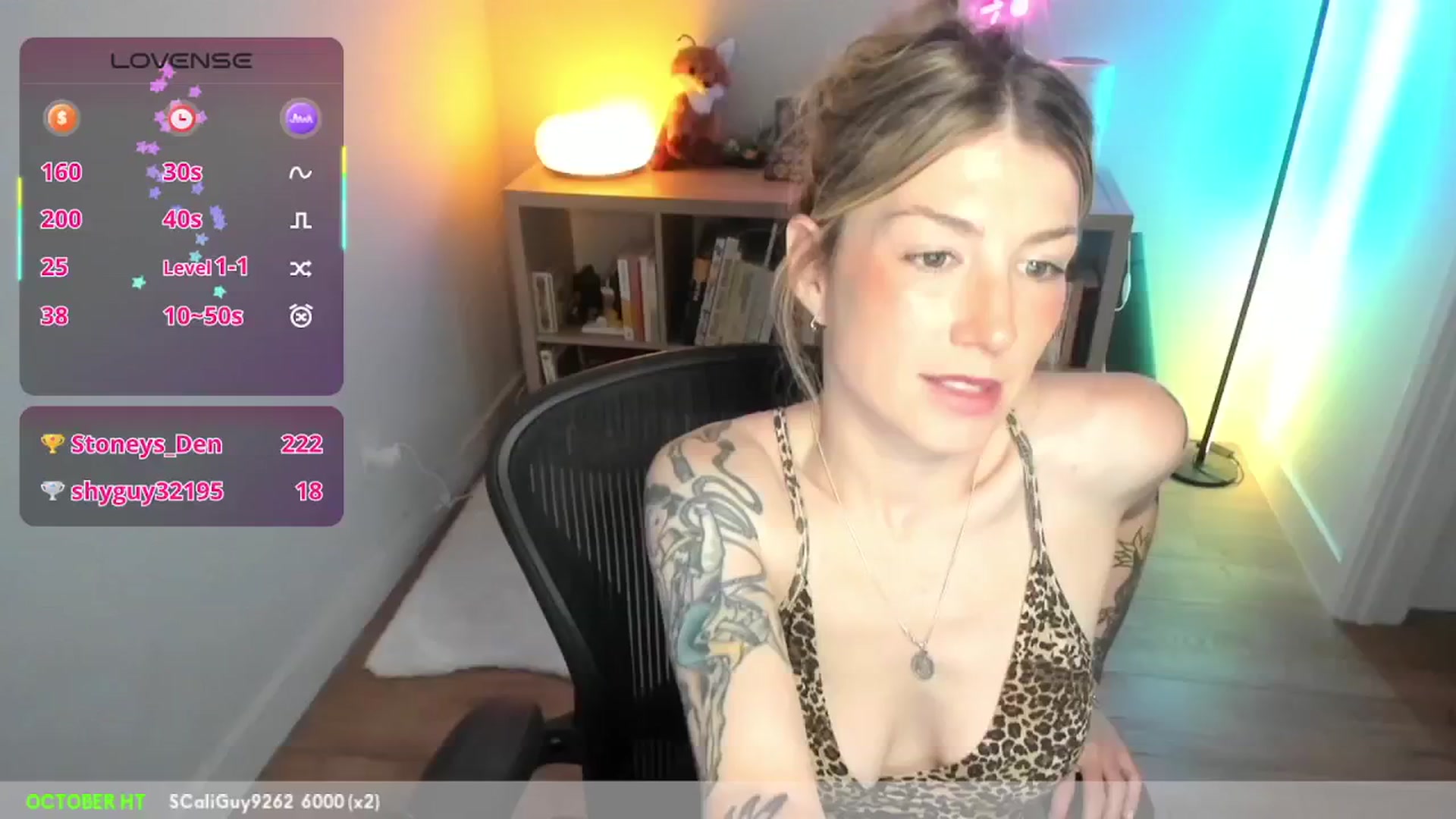 Gallery image thumbnail from stoney_fox's myfreecams stream on, 10/13/2025, 02:35 image 4 of 20