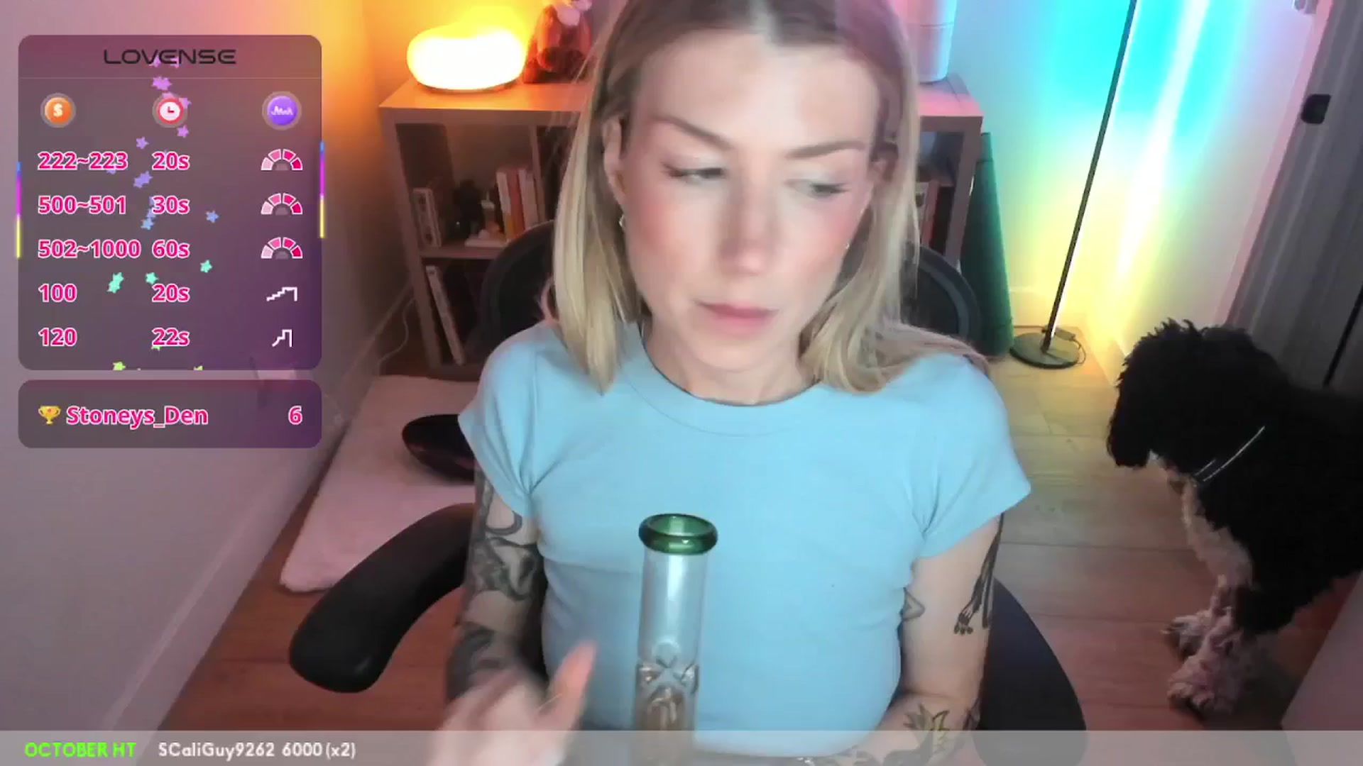 Gallery image thumbnail from stoney_fox's myfreecams stream on, 10/15/2025, 02:40 image 6 of 20