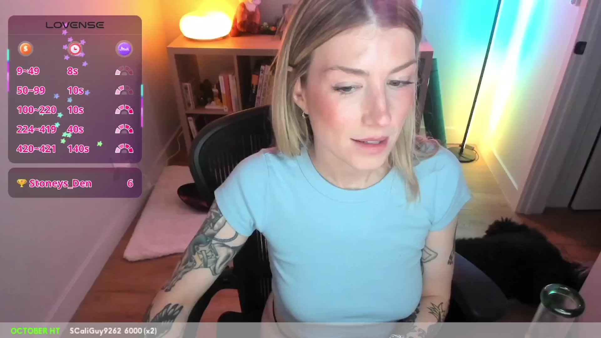 Gallery image thumbnail from stoney_fox's myfreecams stream on, 10/15/2025, 02:40 image 11 of 20