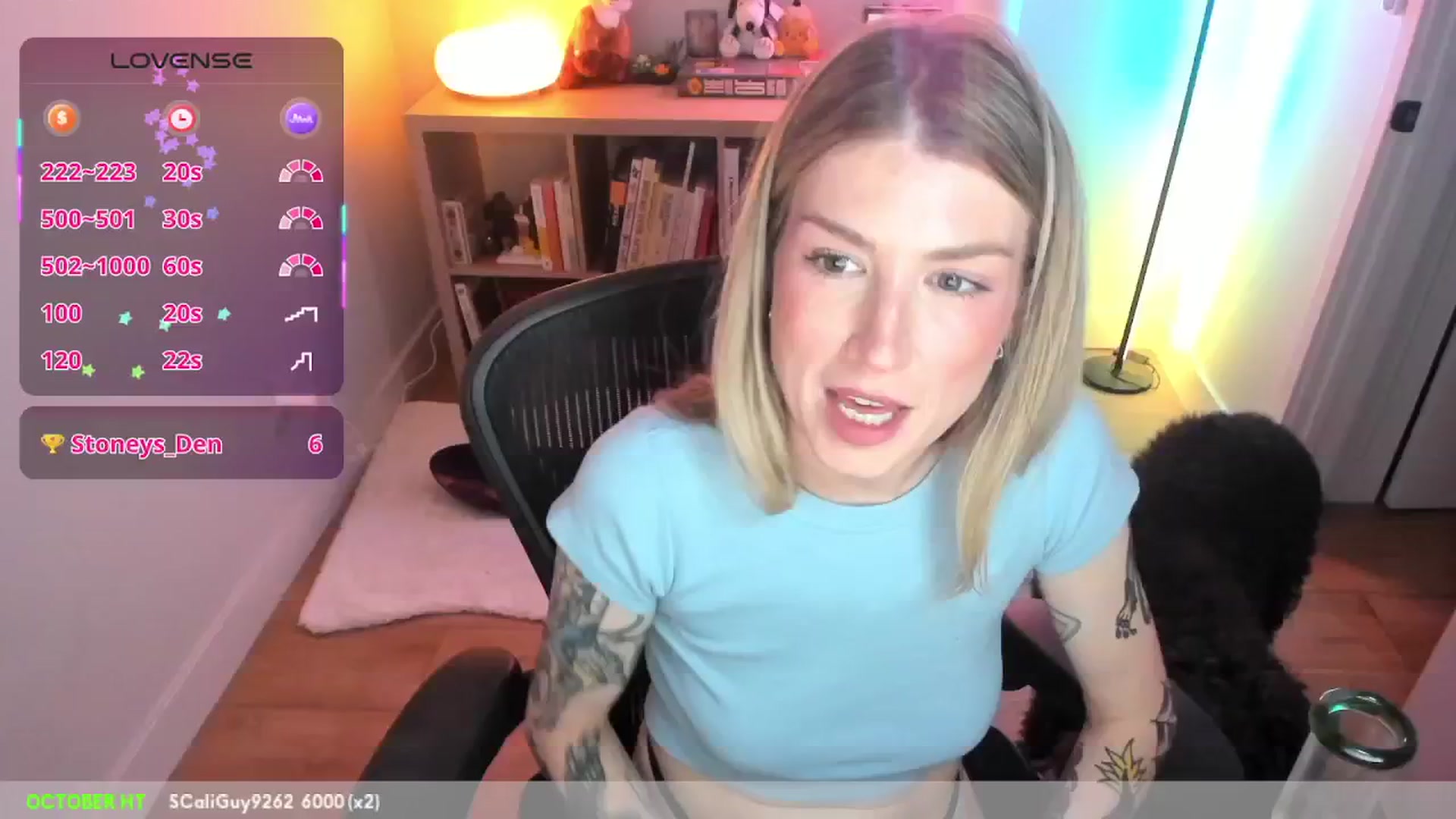 Gallery image thumbnail from stoney_fox's myfreecams stream on, 10/15/2025, 02:40 image 15 of 20
