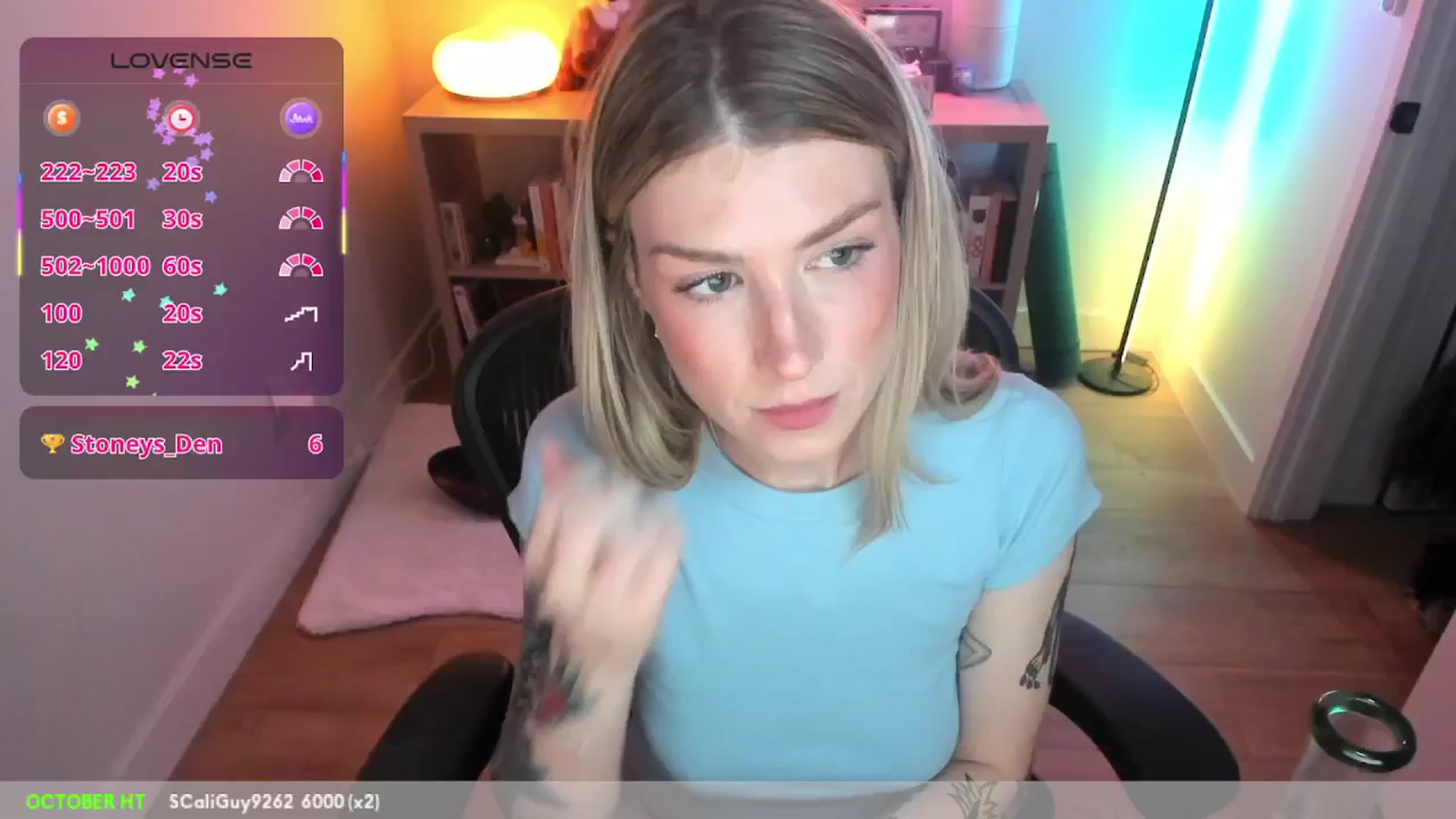 Gallery image thumbnail from stoney_fox's myfreecams stream on, 10/15/2025, 02:40 image 14 of 20