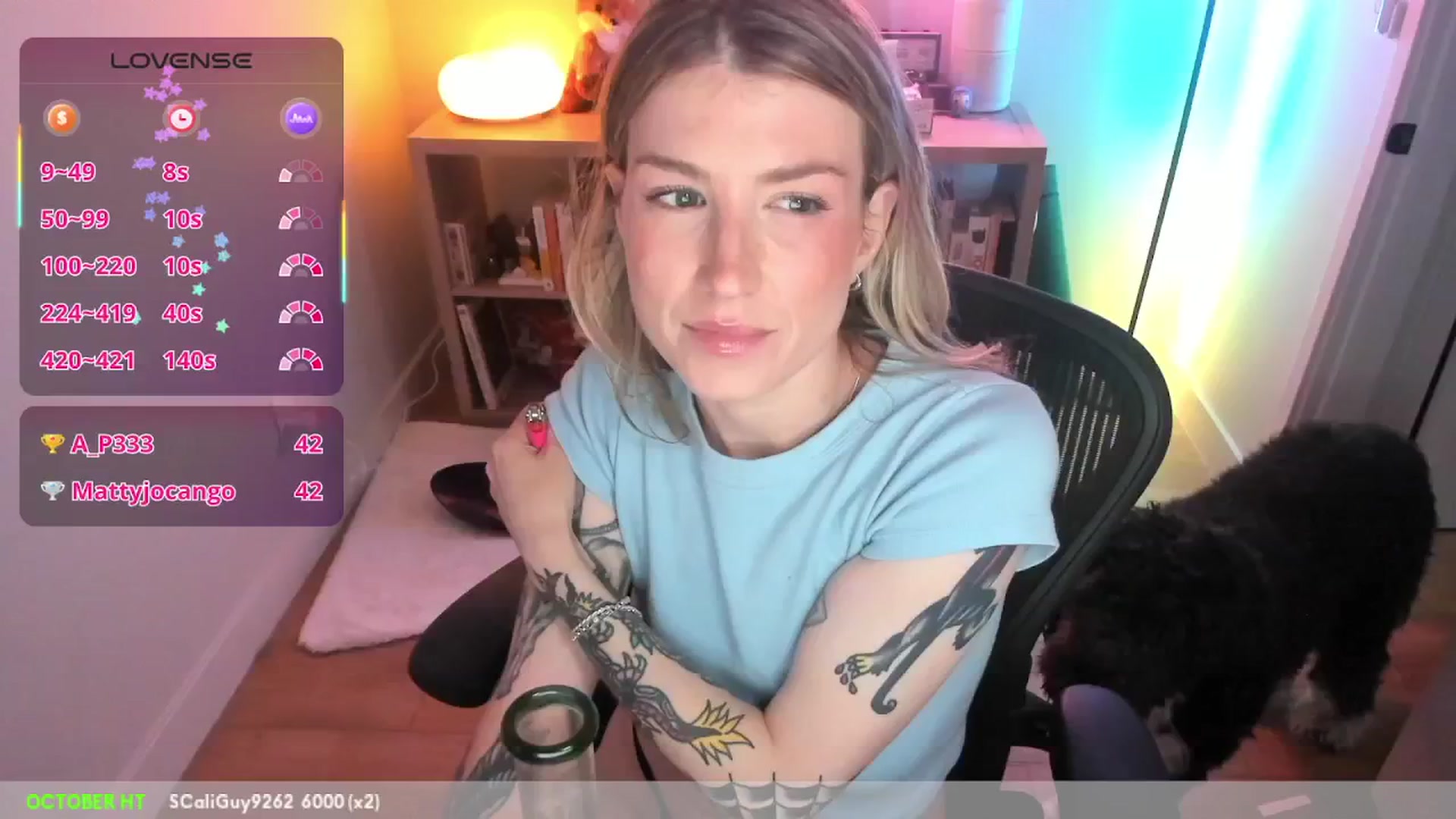 Gallery image thumbnail from stoney_fox's myfreecams stream on, 10/15/2025, 03:59 image 11 of 20