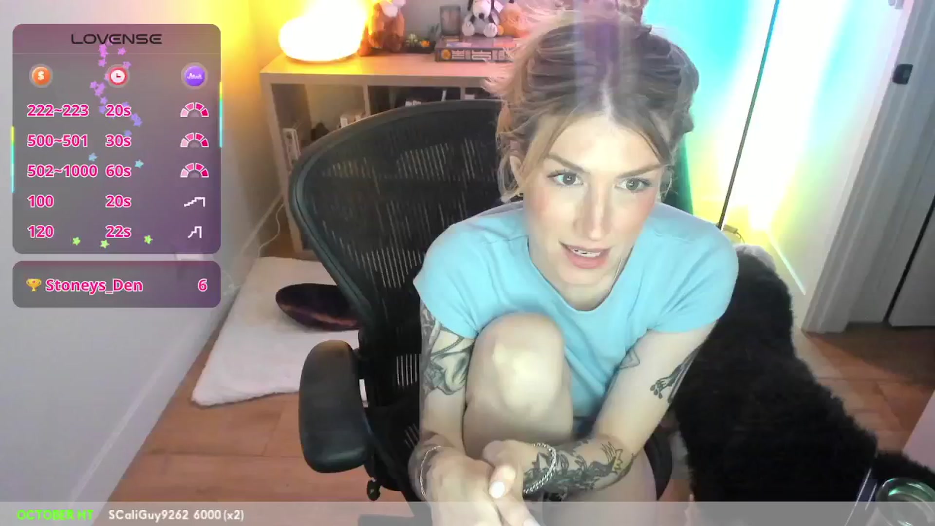 Gallery image thumbnail from stoney_fox's myfreecams stream on, 10/15/2025, 03:59 image 1 of 20