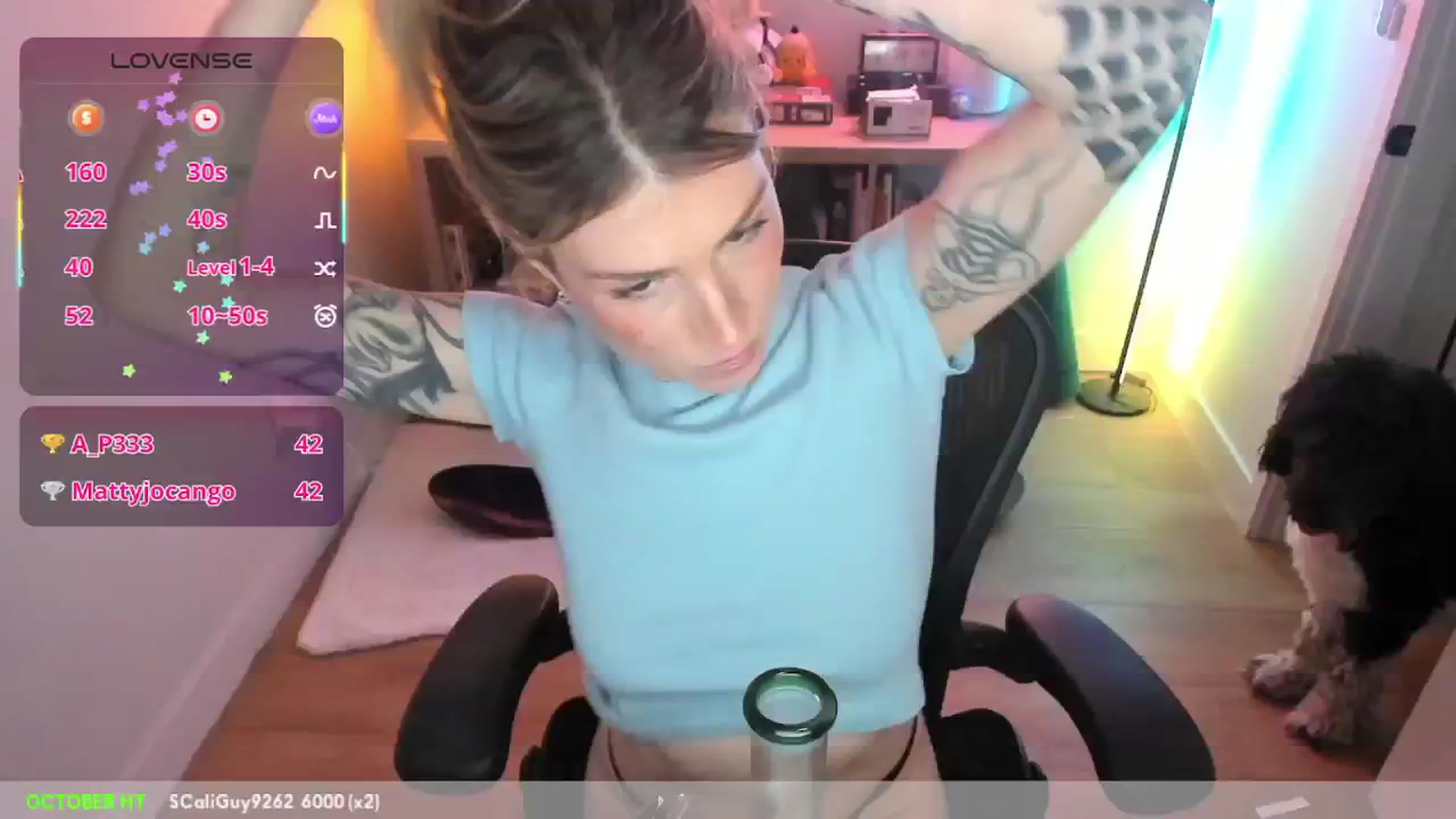 Gallery image thumbnail from stoney_fox's myfreecams stream on, 10/15/2025, 03:59 image 10 of 20
