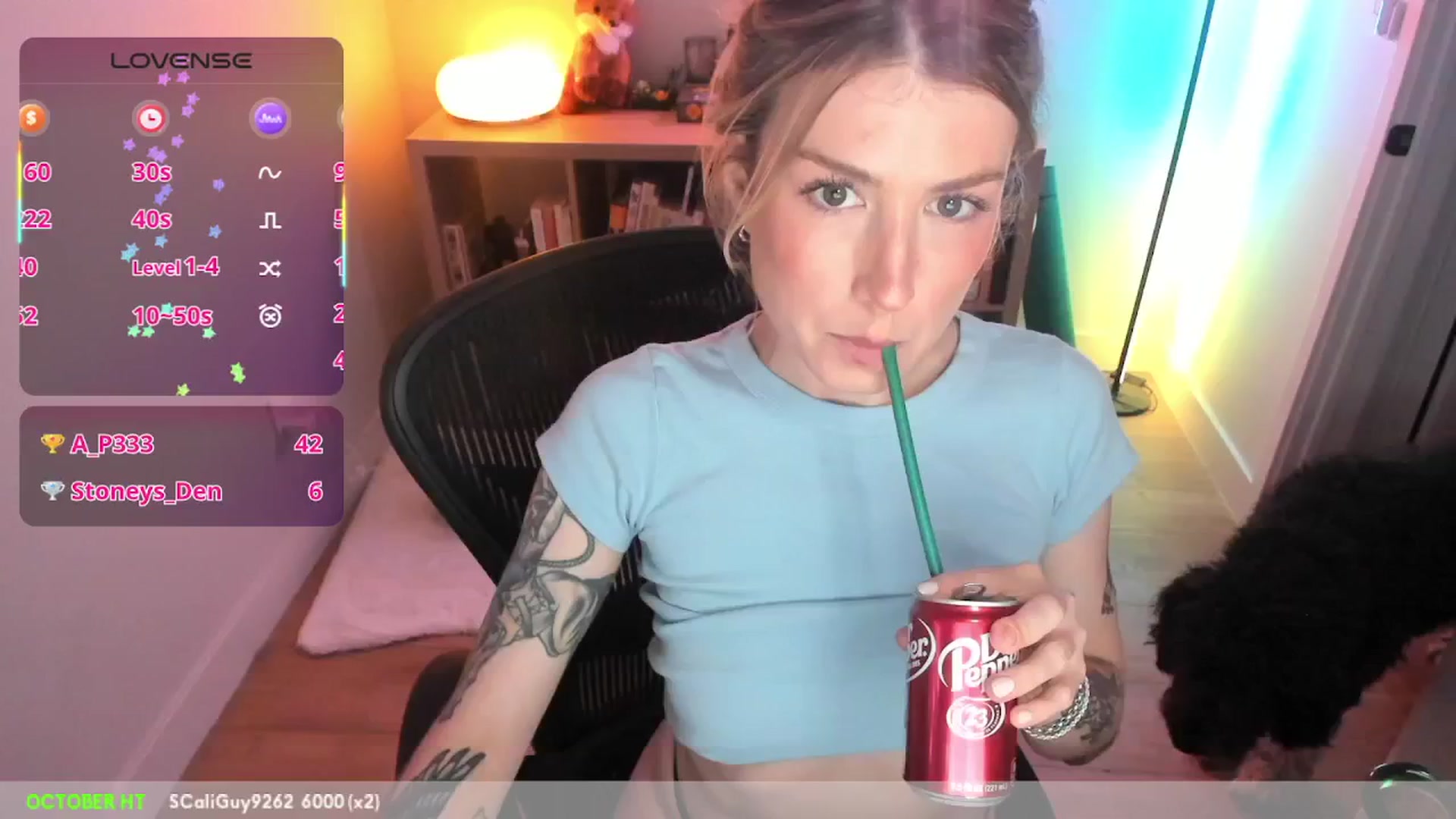 Gallery image thumbnail from stoney_fox's myfreecams stream on, 10/15/2025, 03:59 image 8 of 20