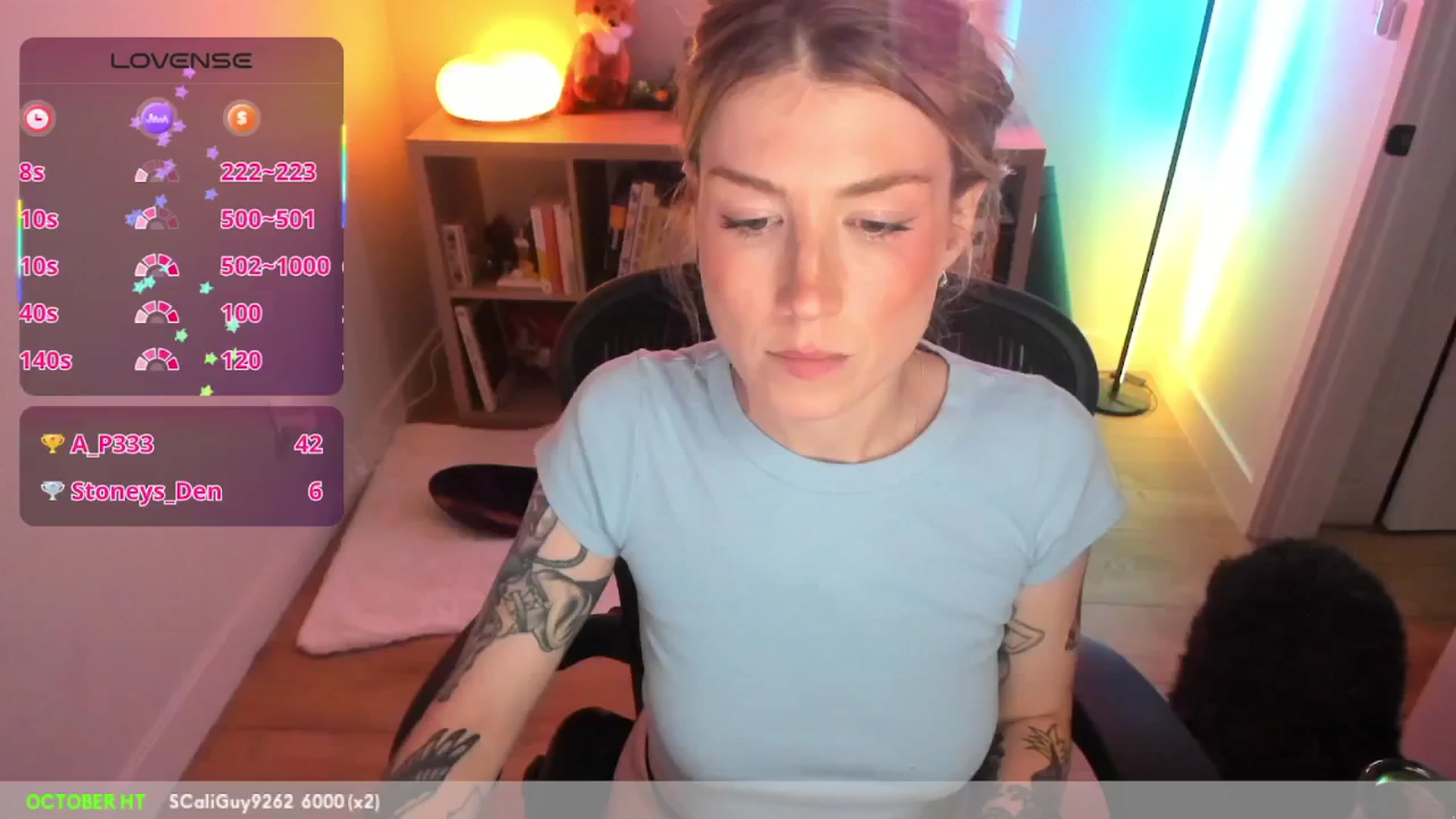 Gallery image thumbnail from stoney_fox's myfreecams stream on, 10/15/2025, 03:59 image 9 of 20