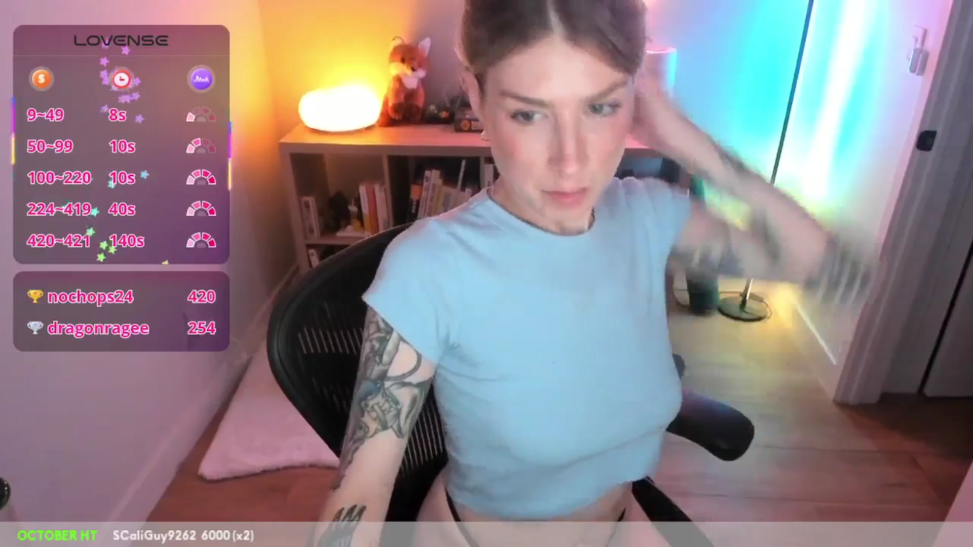 Gallery image thumbnail from stoney_fox's myfreecams stream on, 10/15/2025, 04:52 image 16 of 20