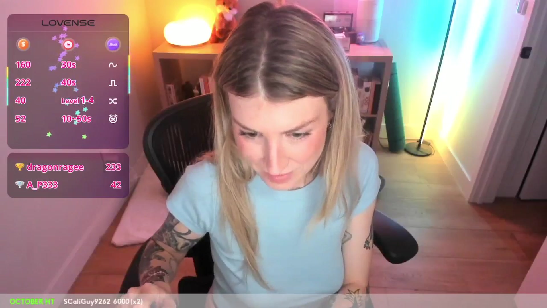Gallery image thumbnail from stoney_fox's myfreecams stream on, 10/15/2025, 04:52 image 6 of 20