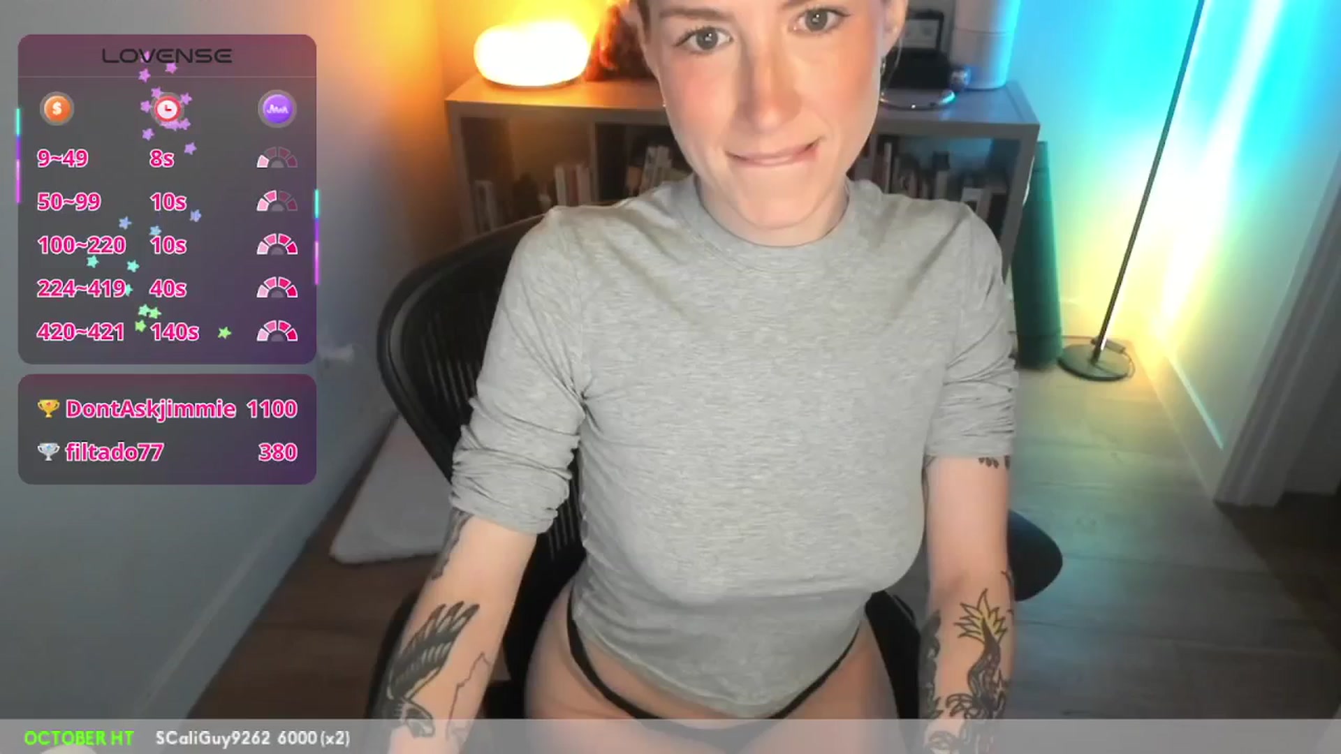 Gallery image thumbnail from stoney_fox's myfreecams stream on, 10/16/2025, 05:37 image 8 of 20