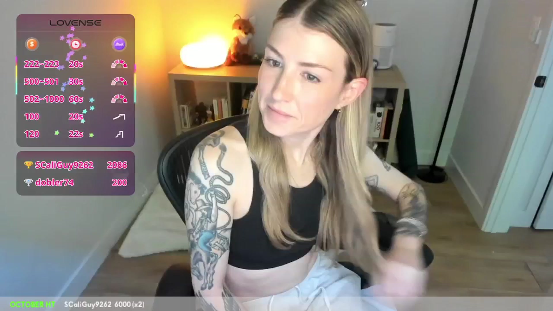 Gallery image thumbnail from stoney_fox's myfreecams stream on, 10/16/2025, 19:20 image 13 of 20