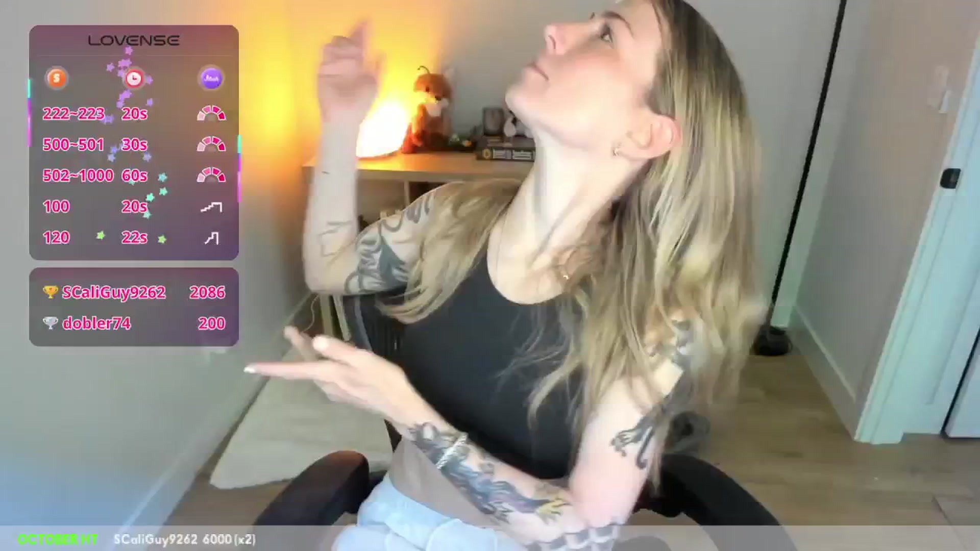 Gallery image thumbnail from stoney_fox's myfreecams stream on, 10/16/2025, 19:20 image 15 of 20